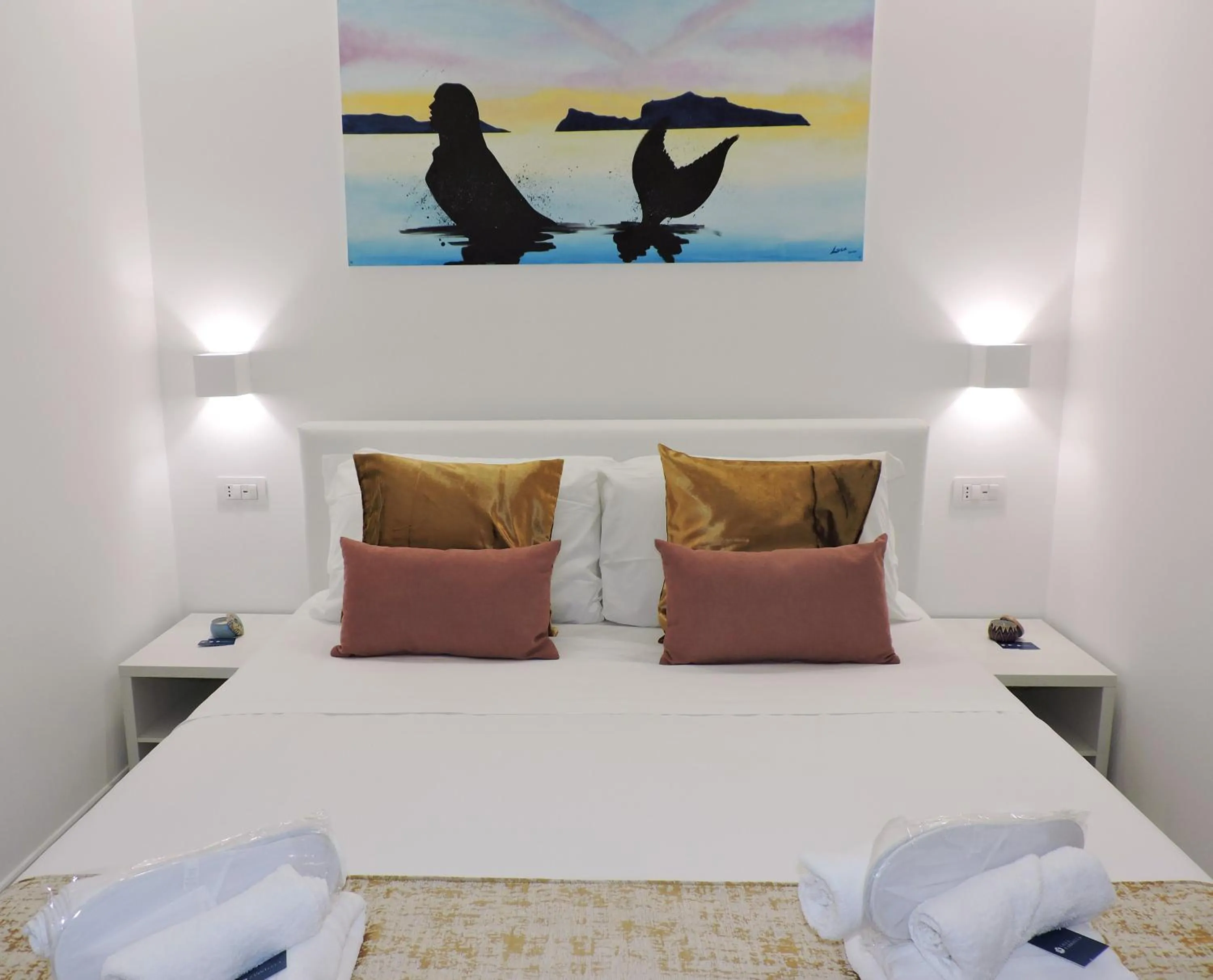Bedroom, Bed in Villa Gabriella - Rooms & Breakfast