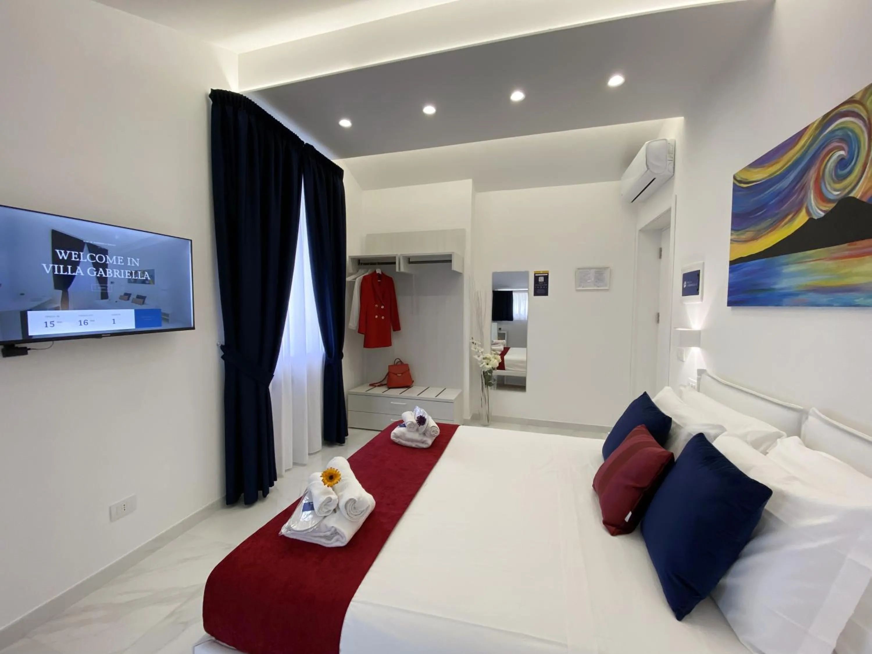 Photo of the whole room, Bed in Villa Gabriella - Rooms & Breakfast