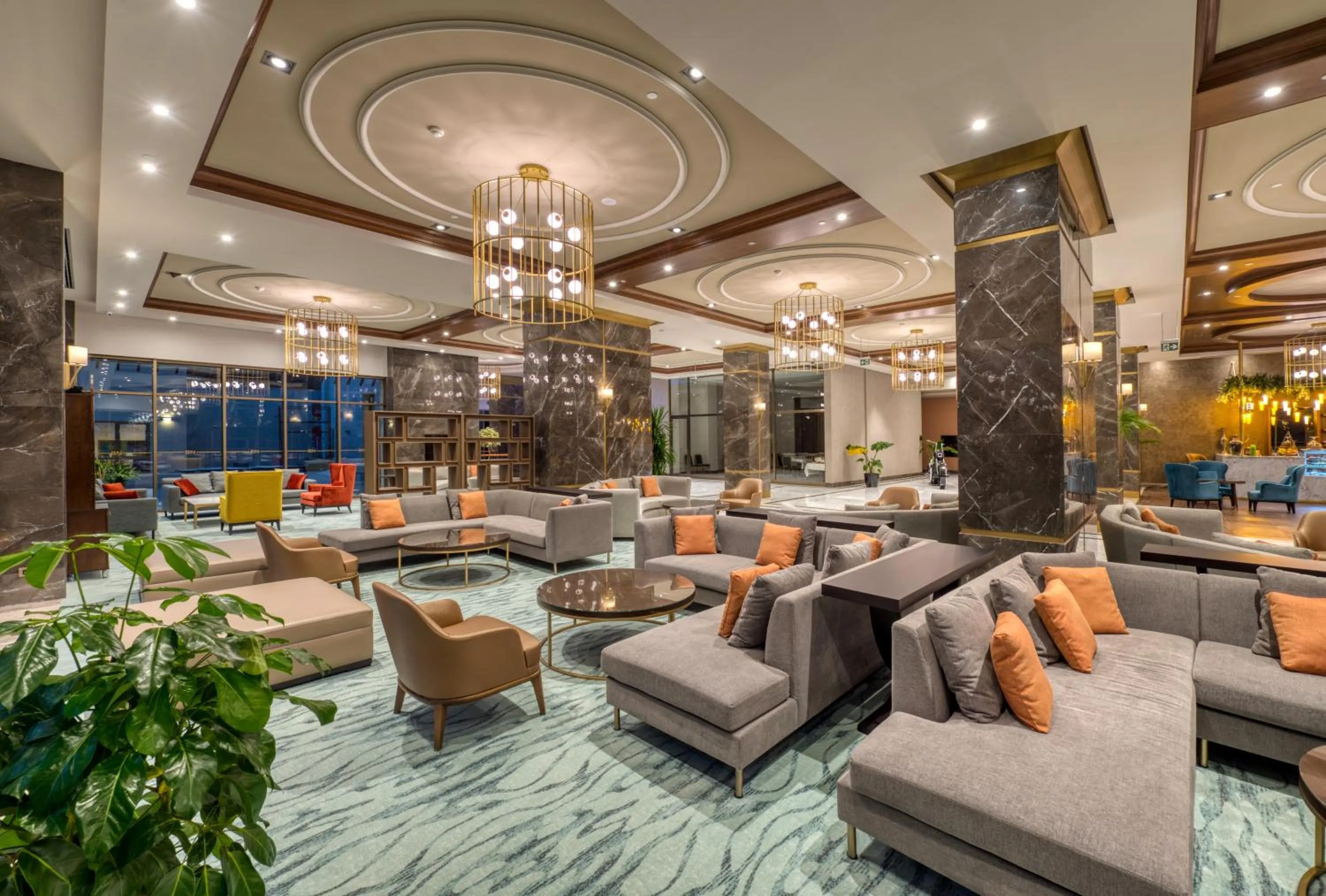 Lobby or reception in BN Hotel Thermal & Wellness