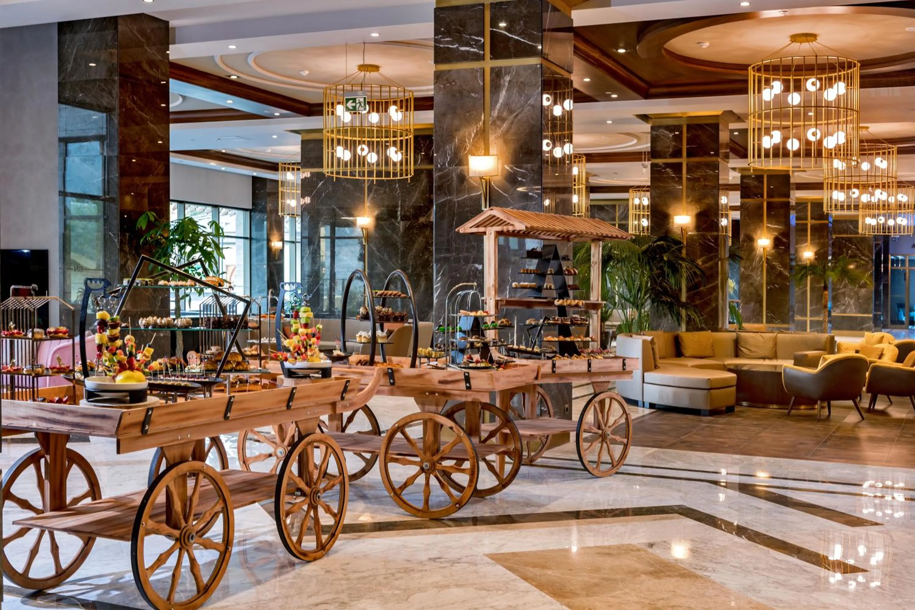 Seating area in BN Hotel Thermal & Wellness