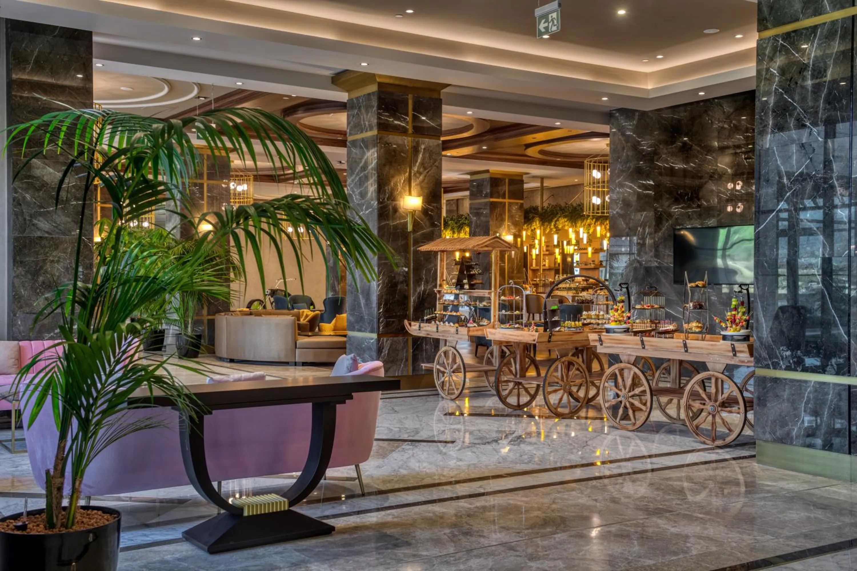 Lobby or reception in BN Hotel Thermal & Wellness