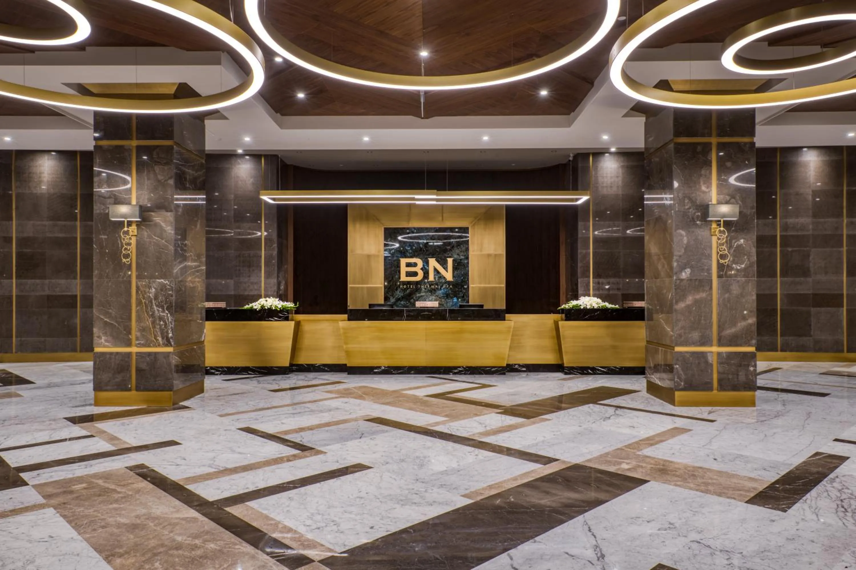 Lobby or reception in BN Hotel Thermal & Wellness
