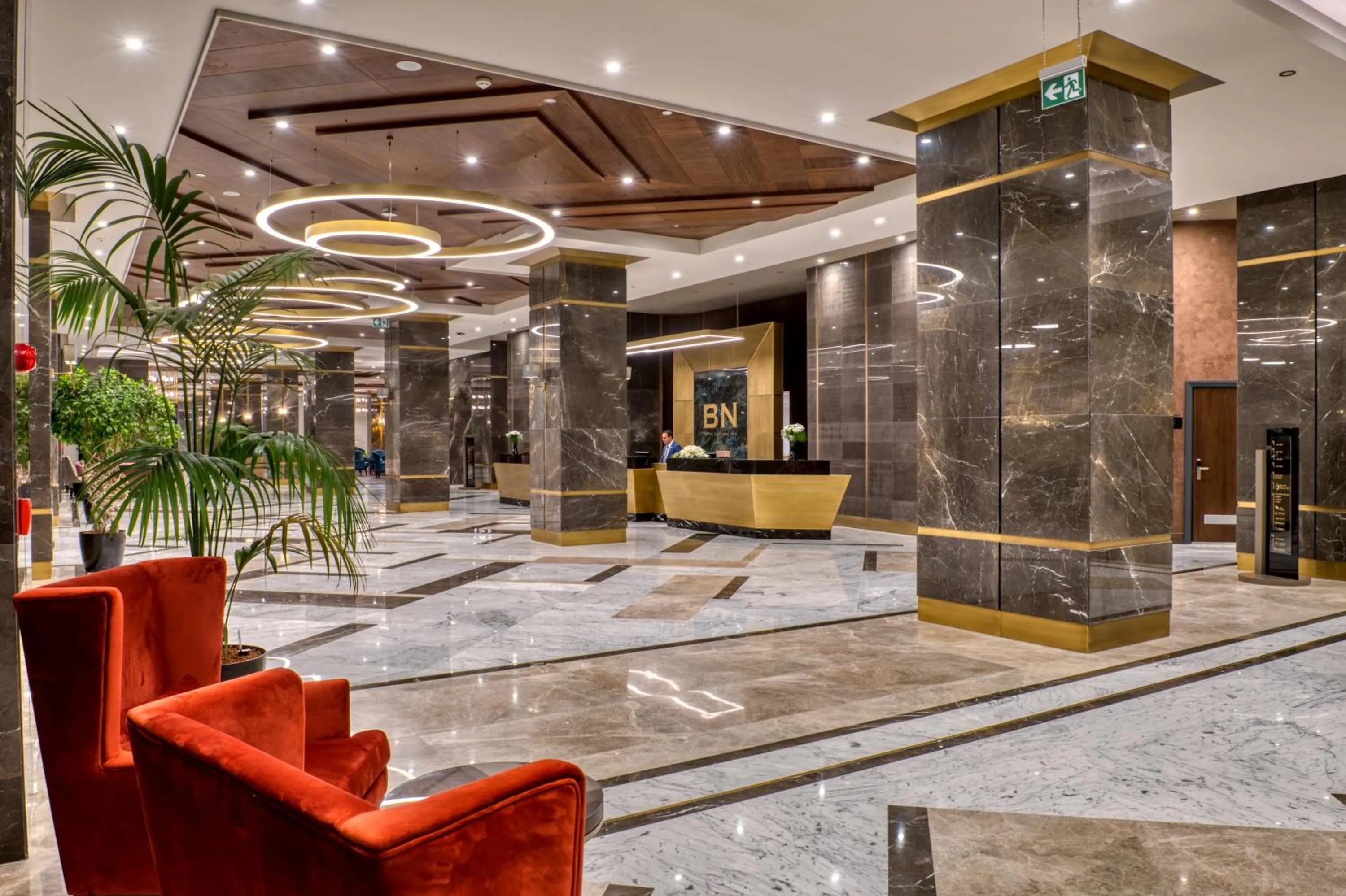 Lobby or reception in BN Hotel Thermal & Wellness