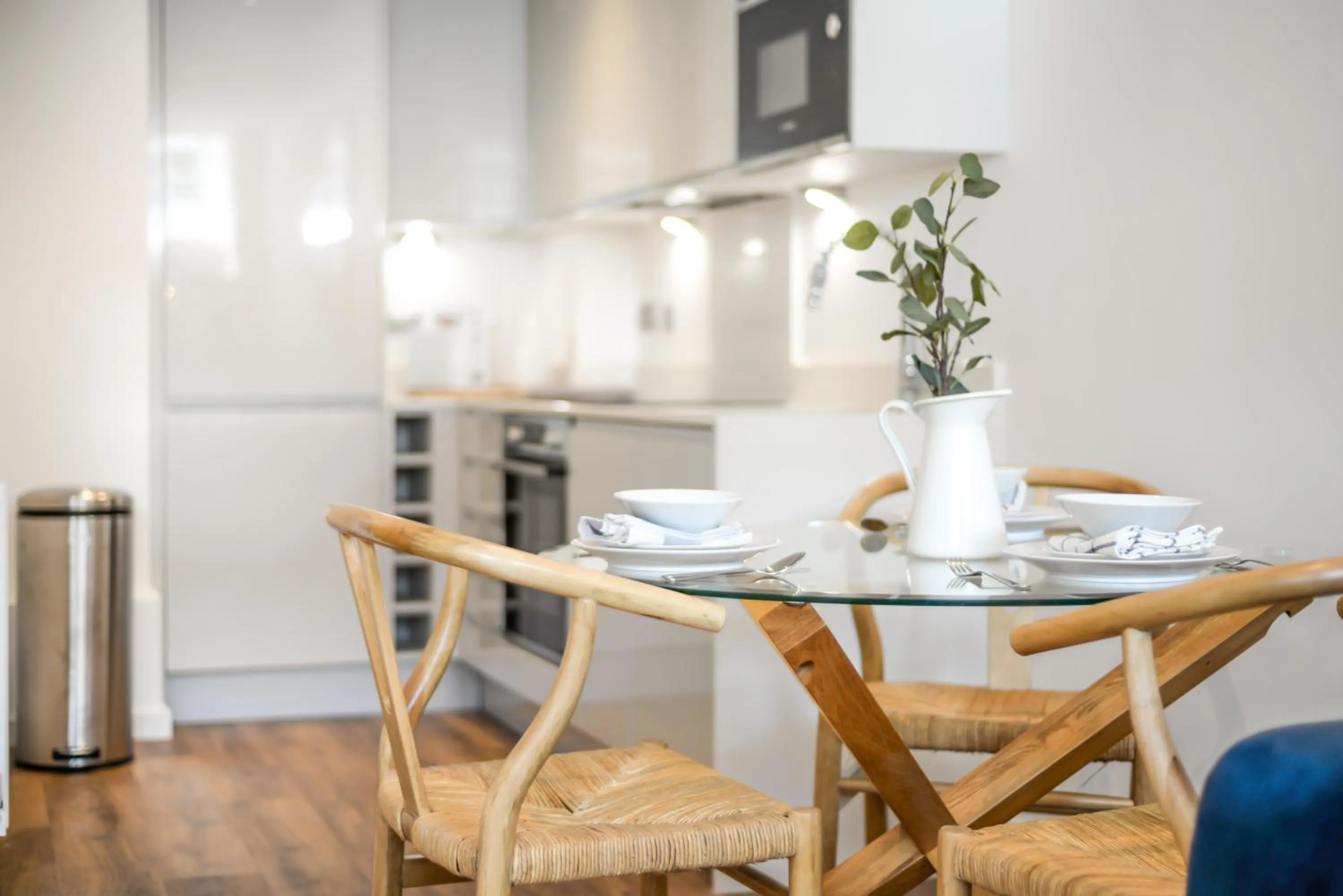 Kitchen or kitchenette in Concorde House Luxury Apartments - Chester
