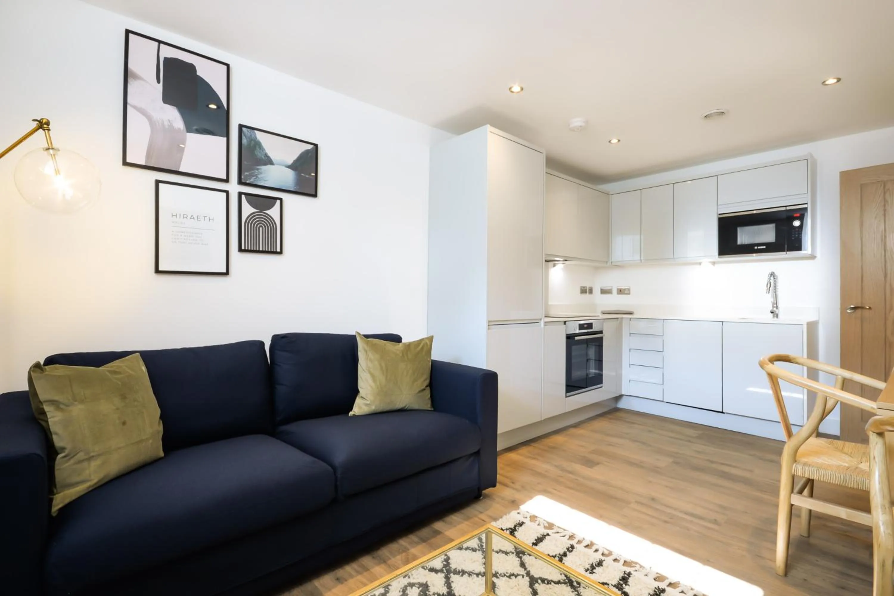 Living room in Concorde House Luxury Apartments - Chester