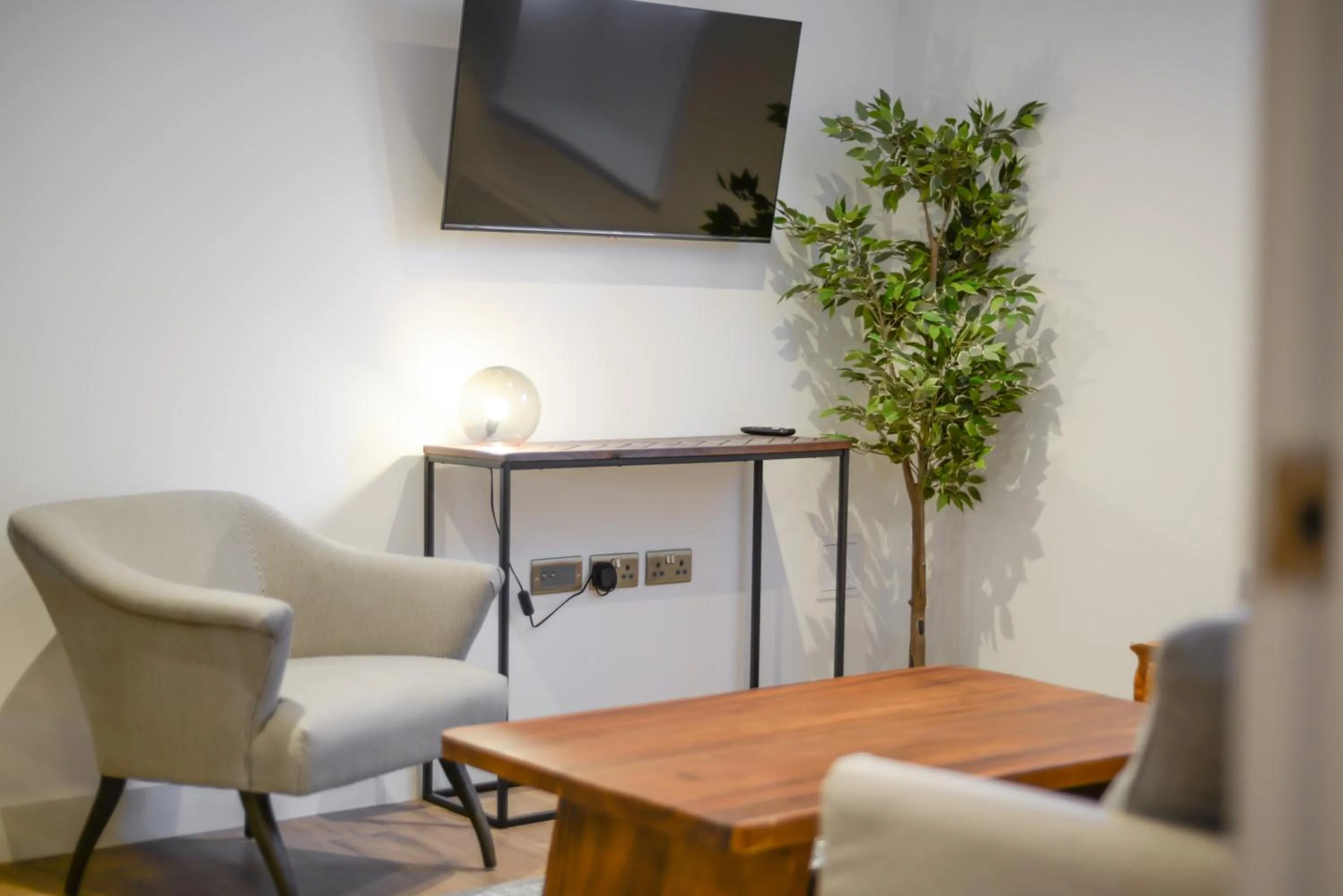 Living room in Concorde House Luxury Apartments - Chester