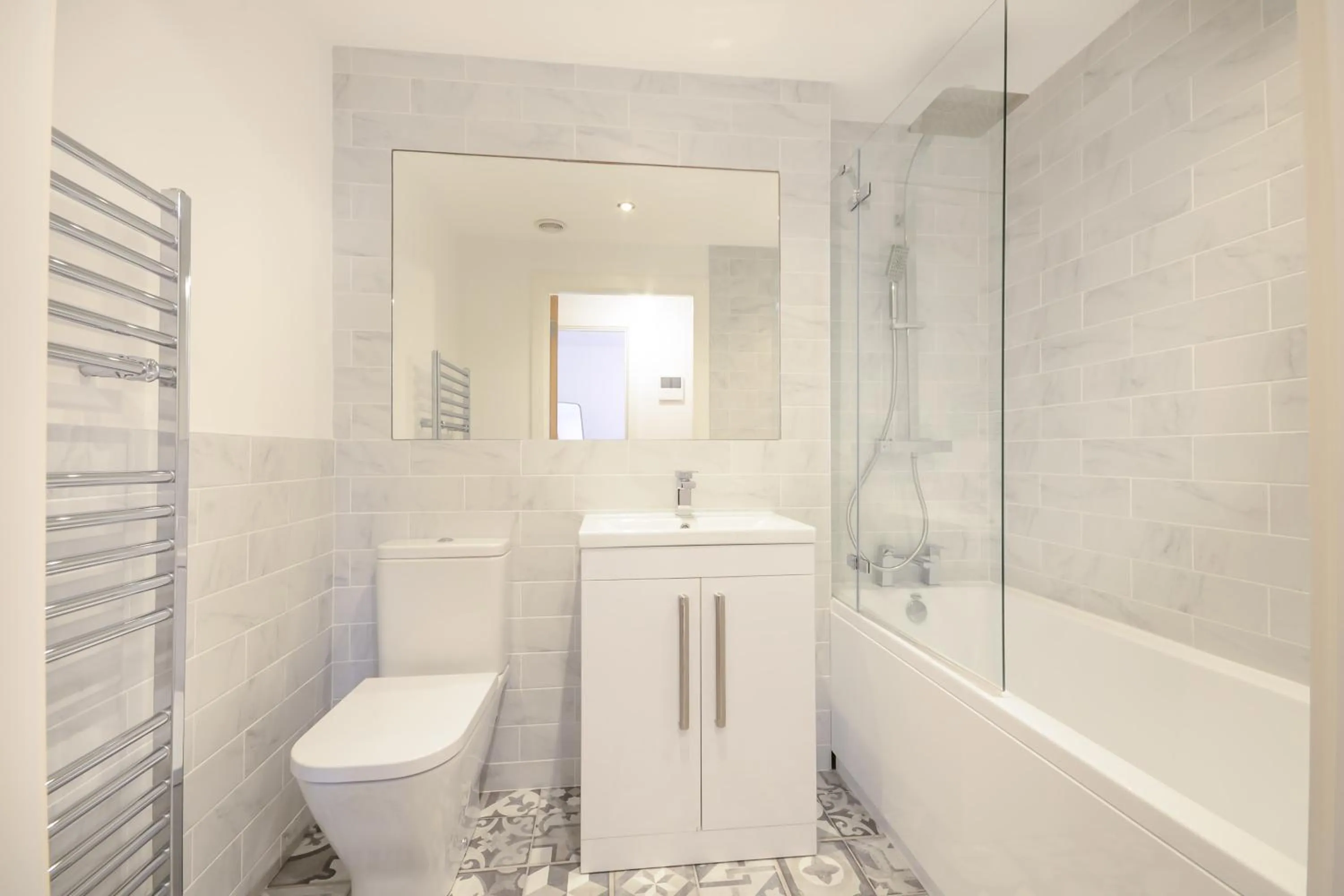 Shower in Concorde House Luxury Apartments - Chester
