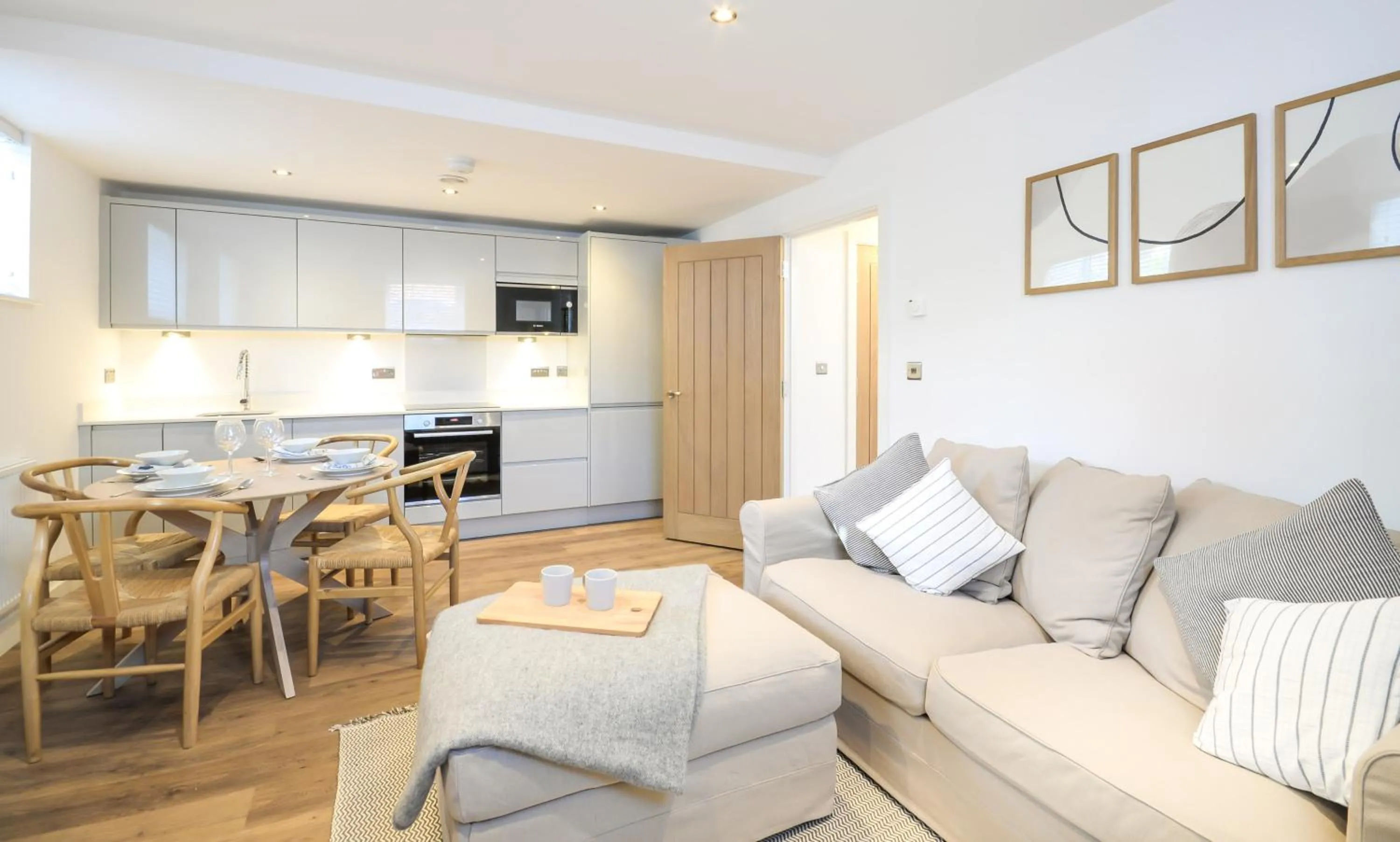 Kitchen or kitchenette in Concorde House Luxury Apartments - Chester