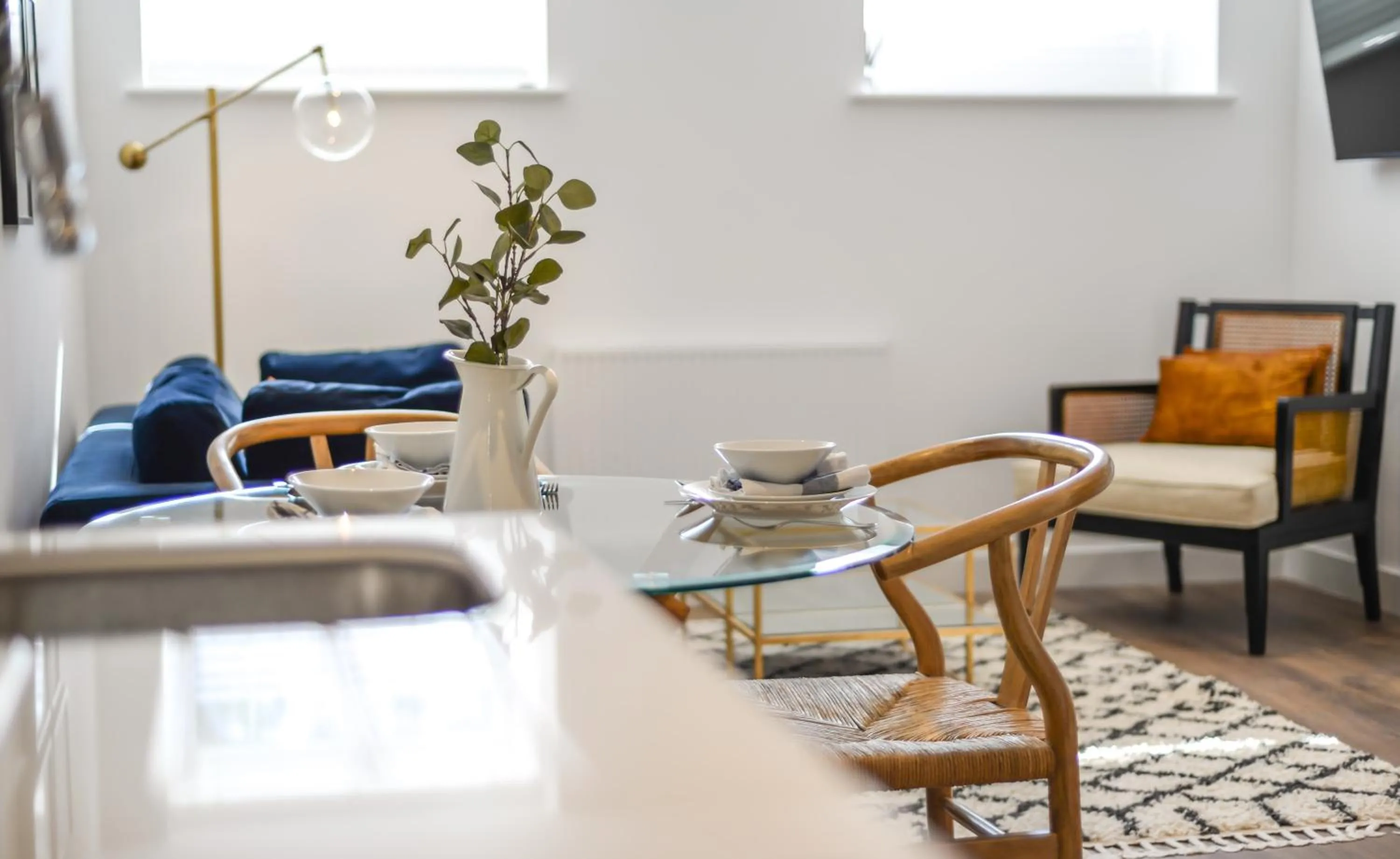 Dining area in Concorde House Luxury Apartments - Chester