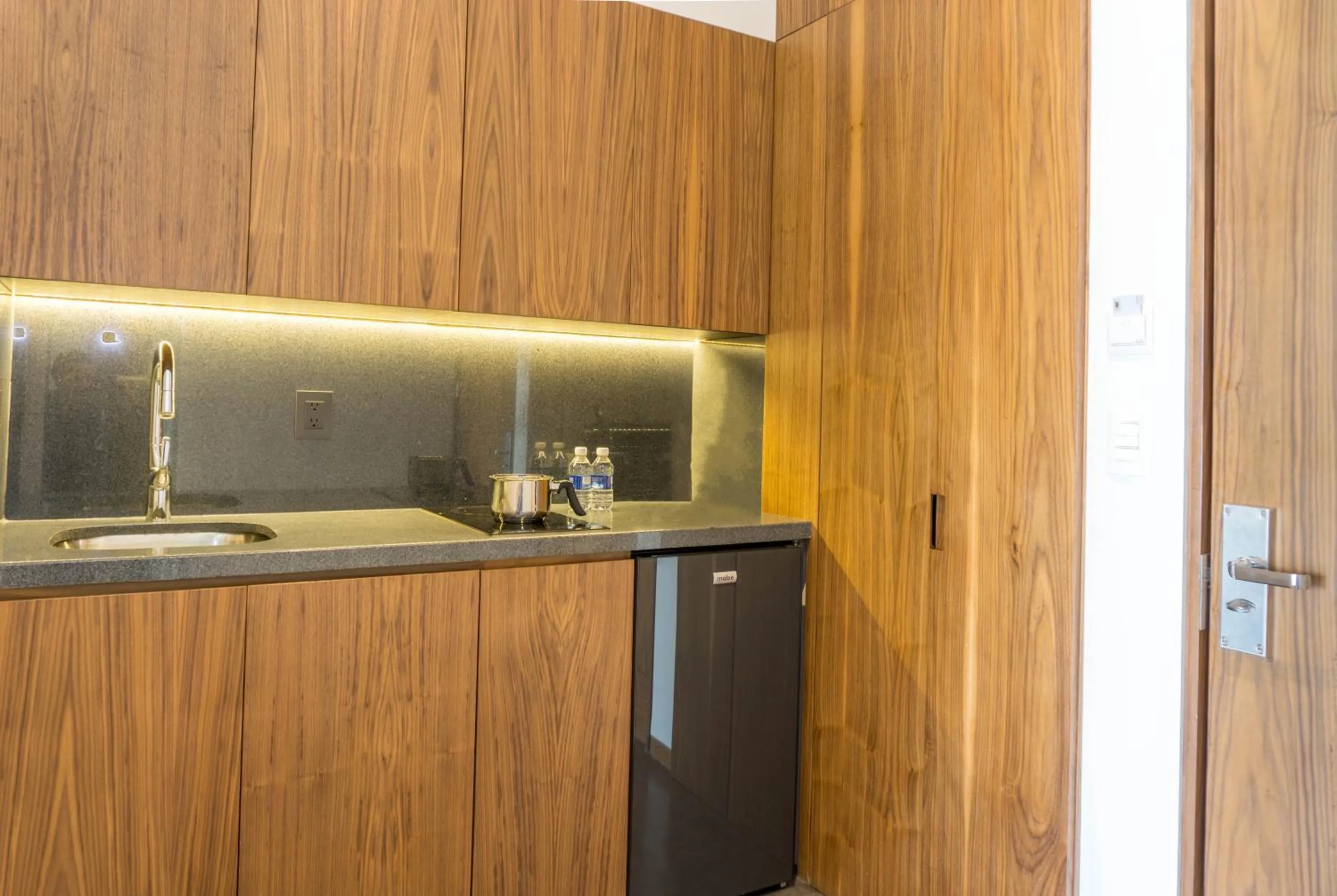 Kitchen or kitchenette in Suites BQ