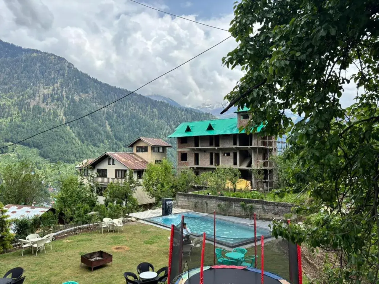 Pool view in Hotel Smugglers Mountain View - central heated & air Cooled Pool view in Hotel Smugglers Mountain View - central heated & air Cooled