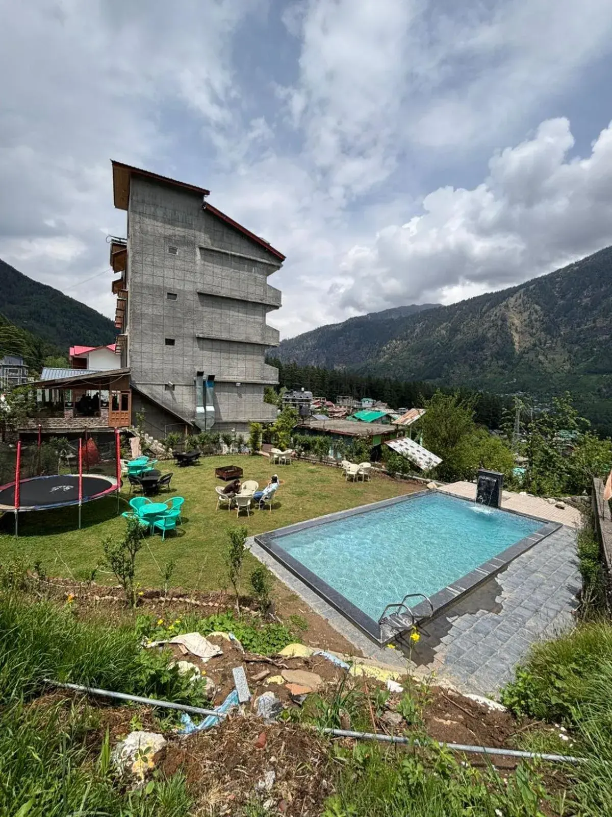 Swimming pool in Hotel Smugglers Mountain View - central heated & air Cooled Swimming pool in Hotel Smugglers Mountain View - central heated & air Cooled