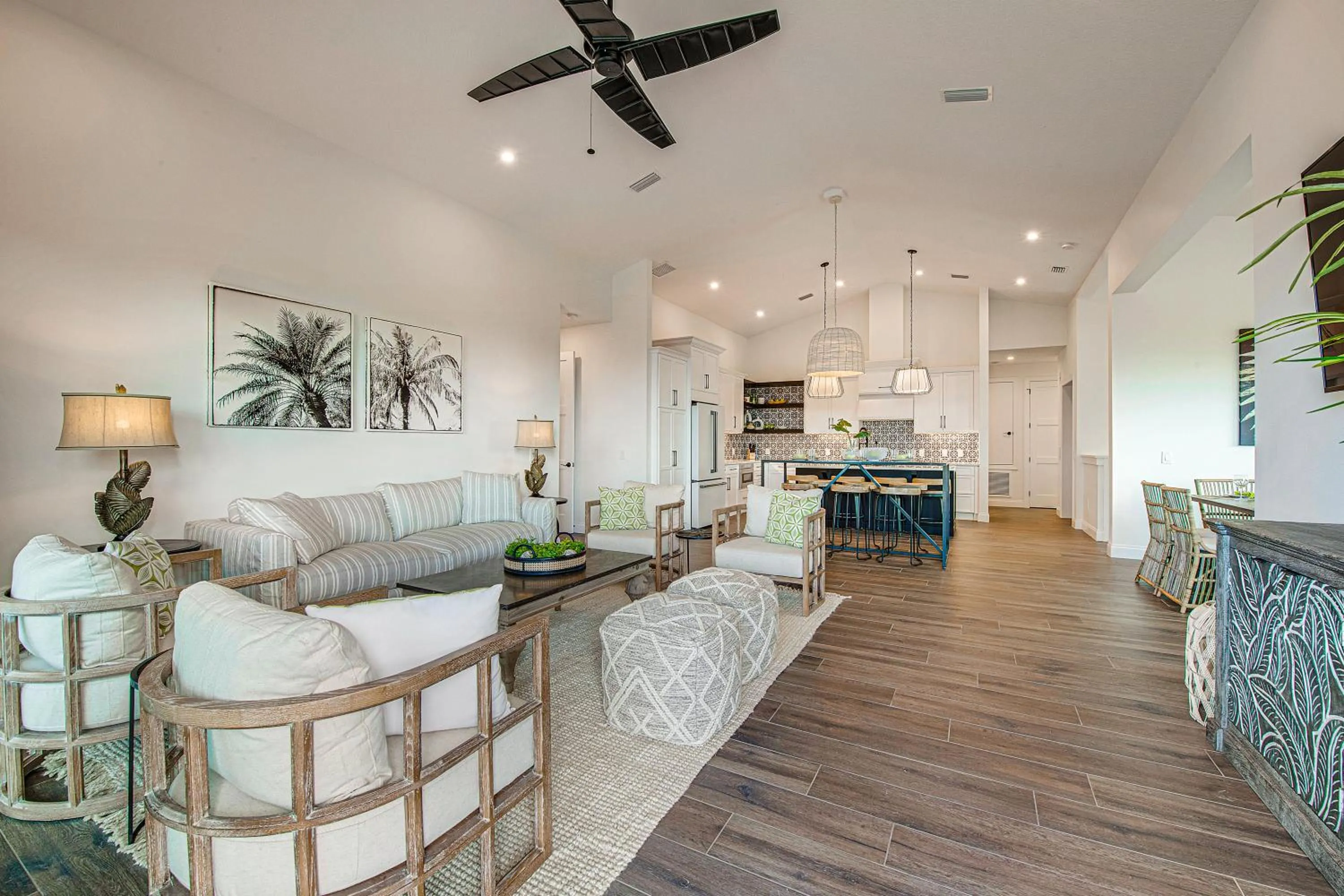 Living room in The Plaza