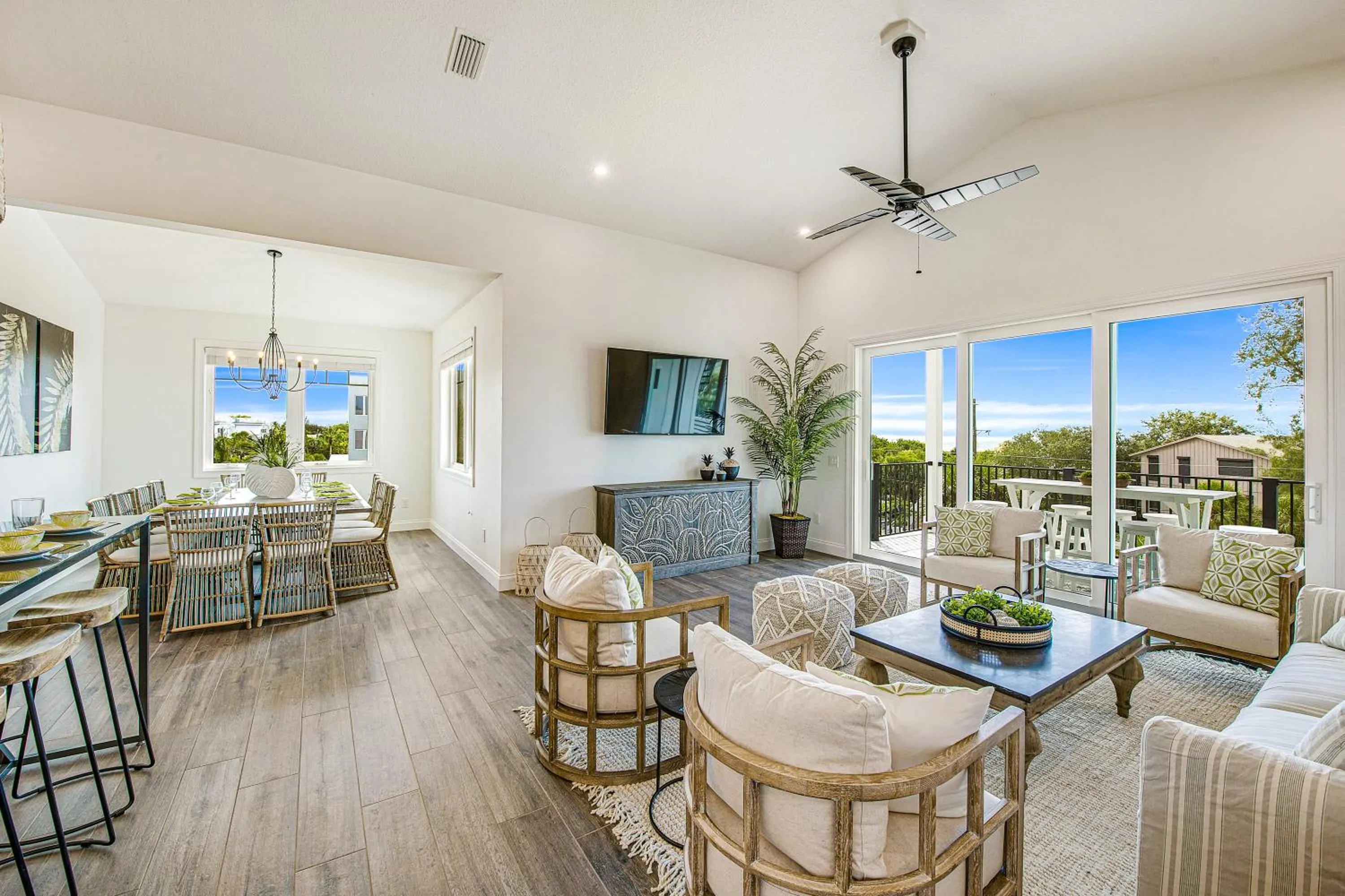 Living room in The Plaza