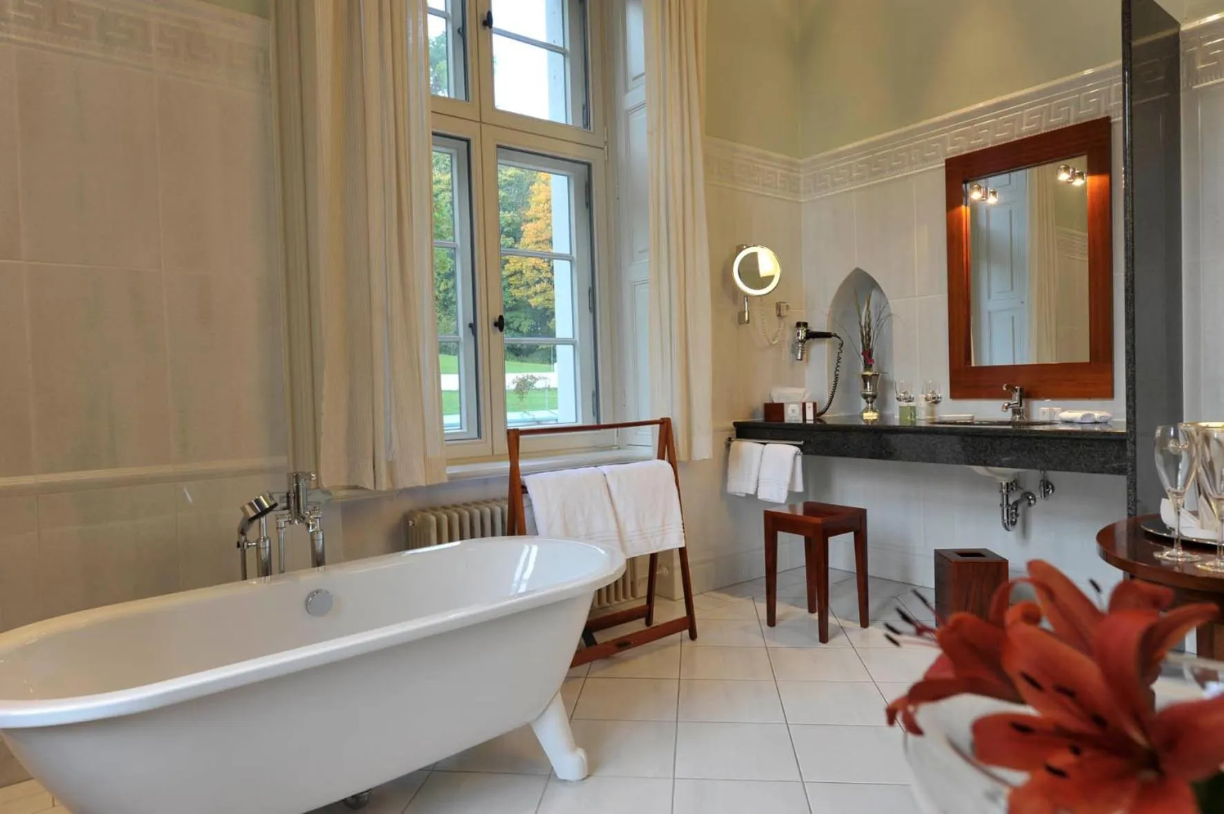 Bathroom in Schlosshotel Burg Schlitz