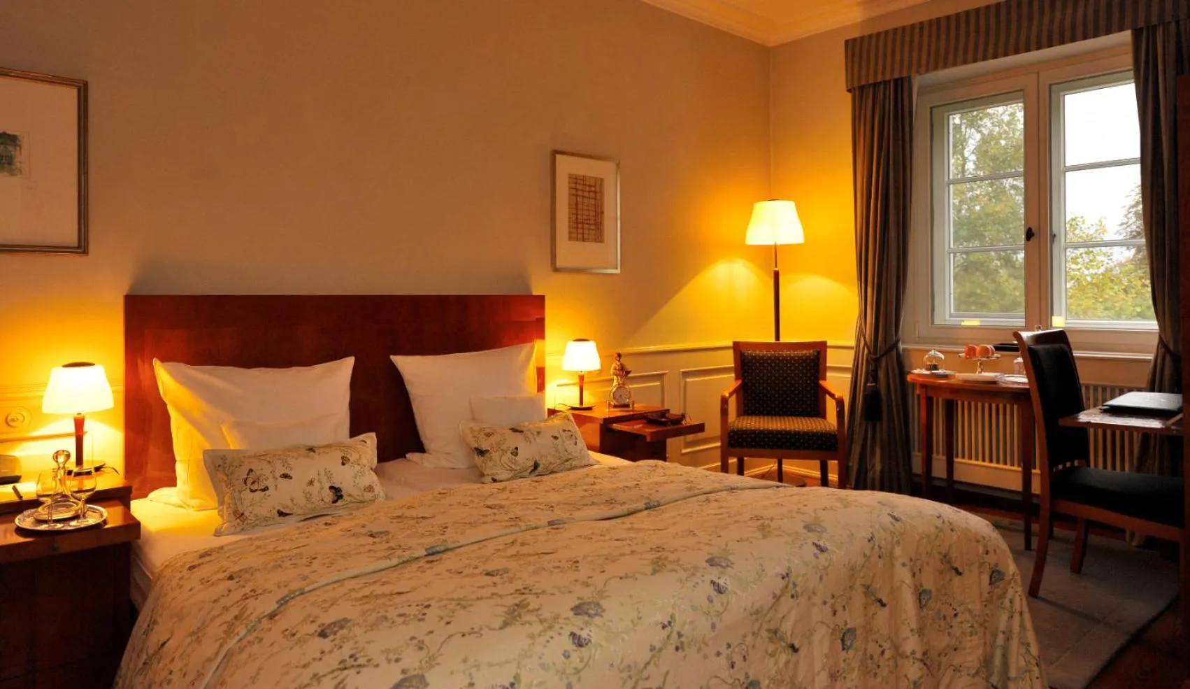 Bedroom, Bed in Schlosshotel Burg Schlitz