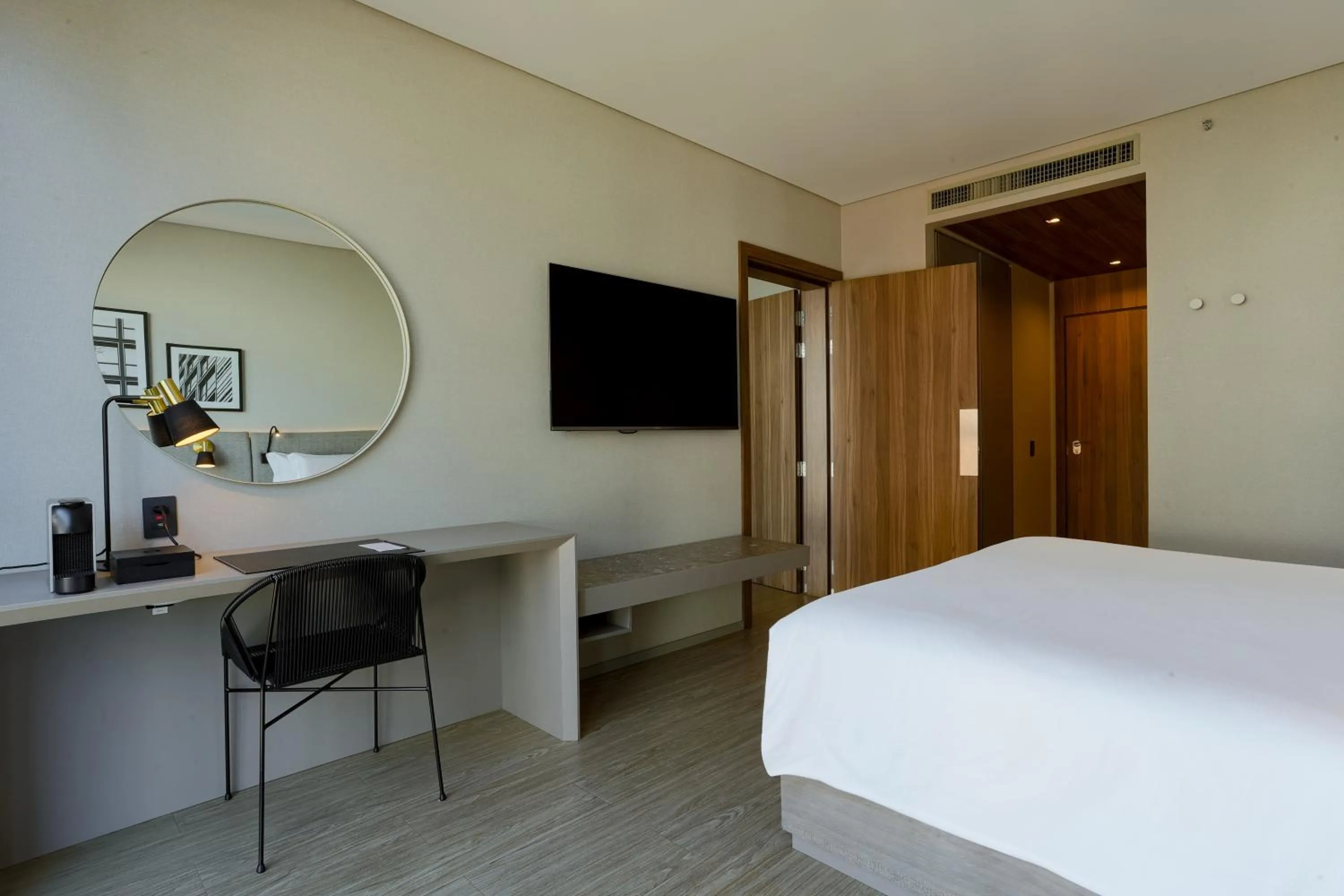 TV and multimedia, Bed in LK Design Hotel Florianópolis