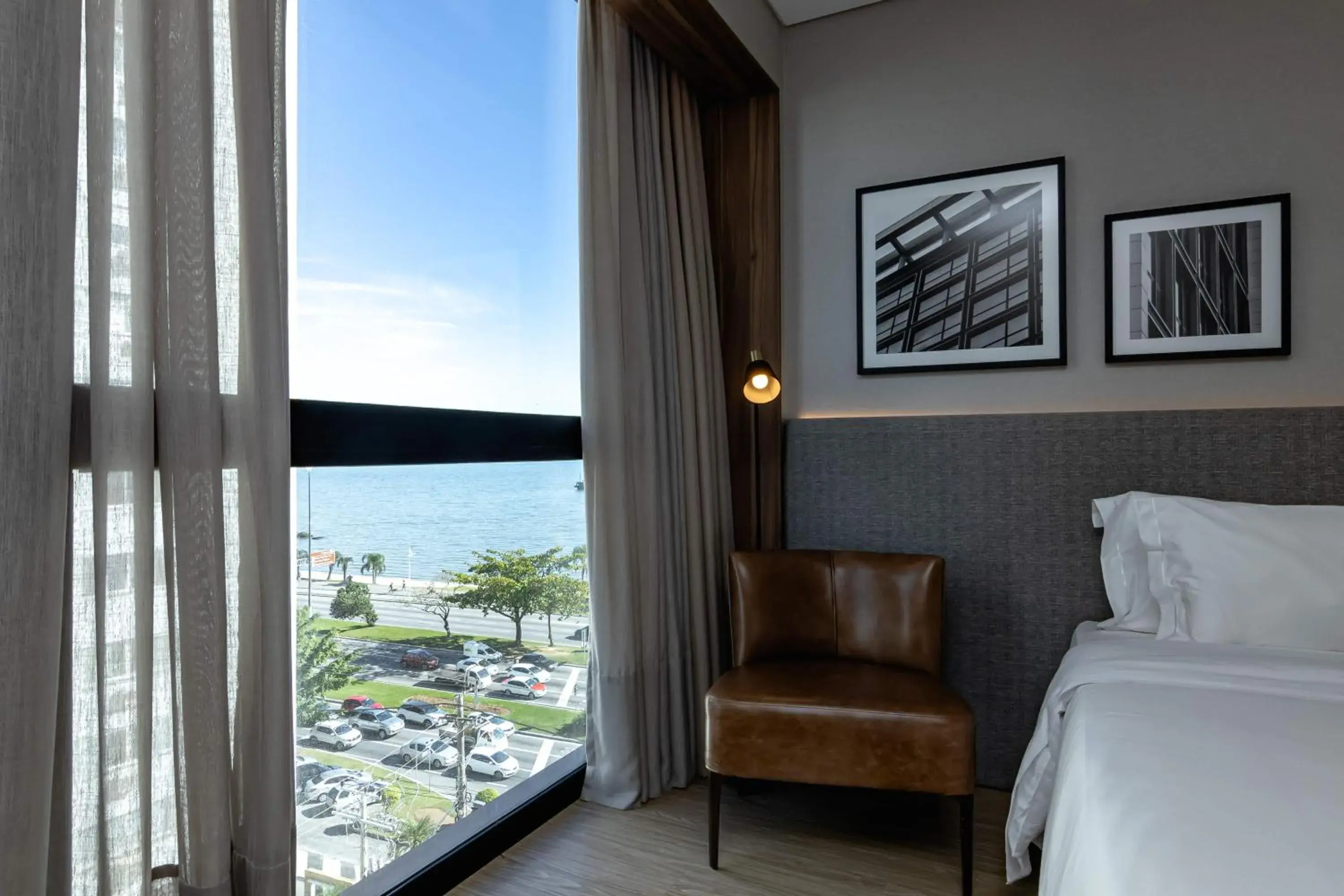 Sea view, Bed in LK Design Hotel Florianópolis Sea view, Bed in LK Design Hotel Florianópolis