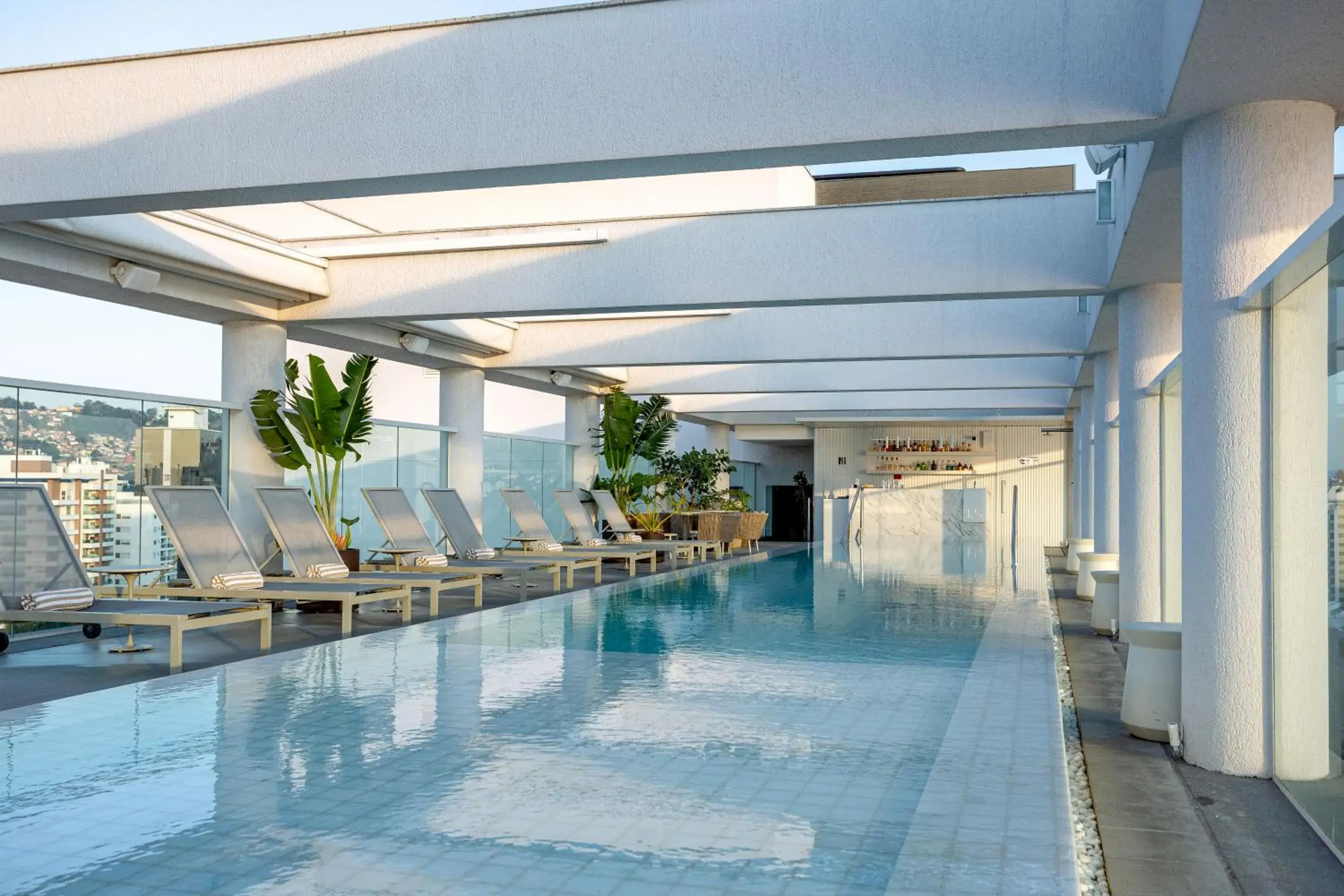 Swimming pool in LK Design Hotel Florianópolis Swimming pool in LK Design Hotel Florianópolis