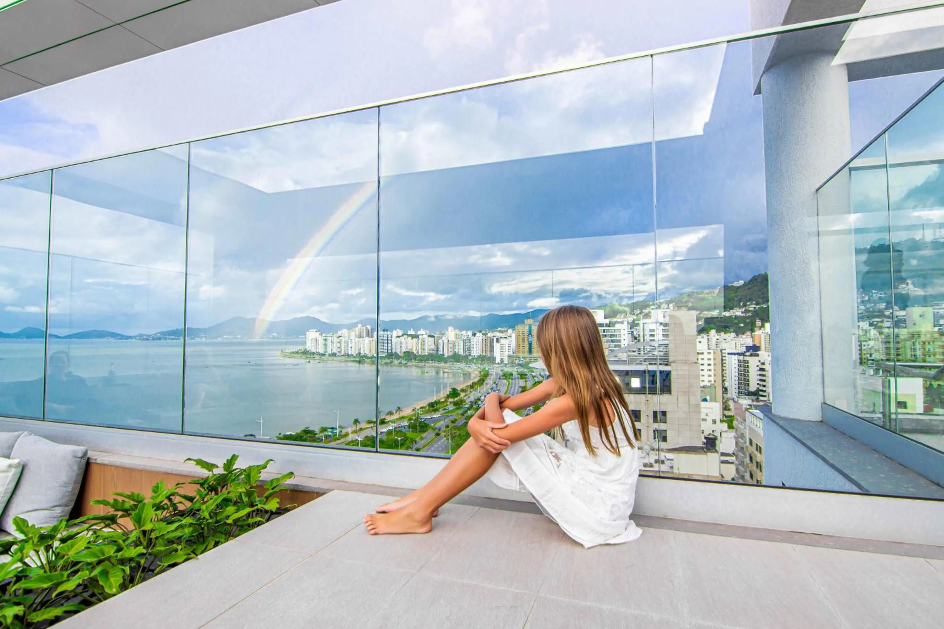 Sea view in LK Design Hotel Florianópolis