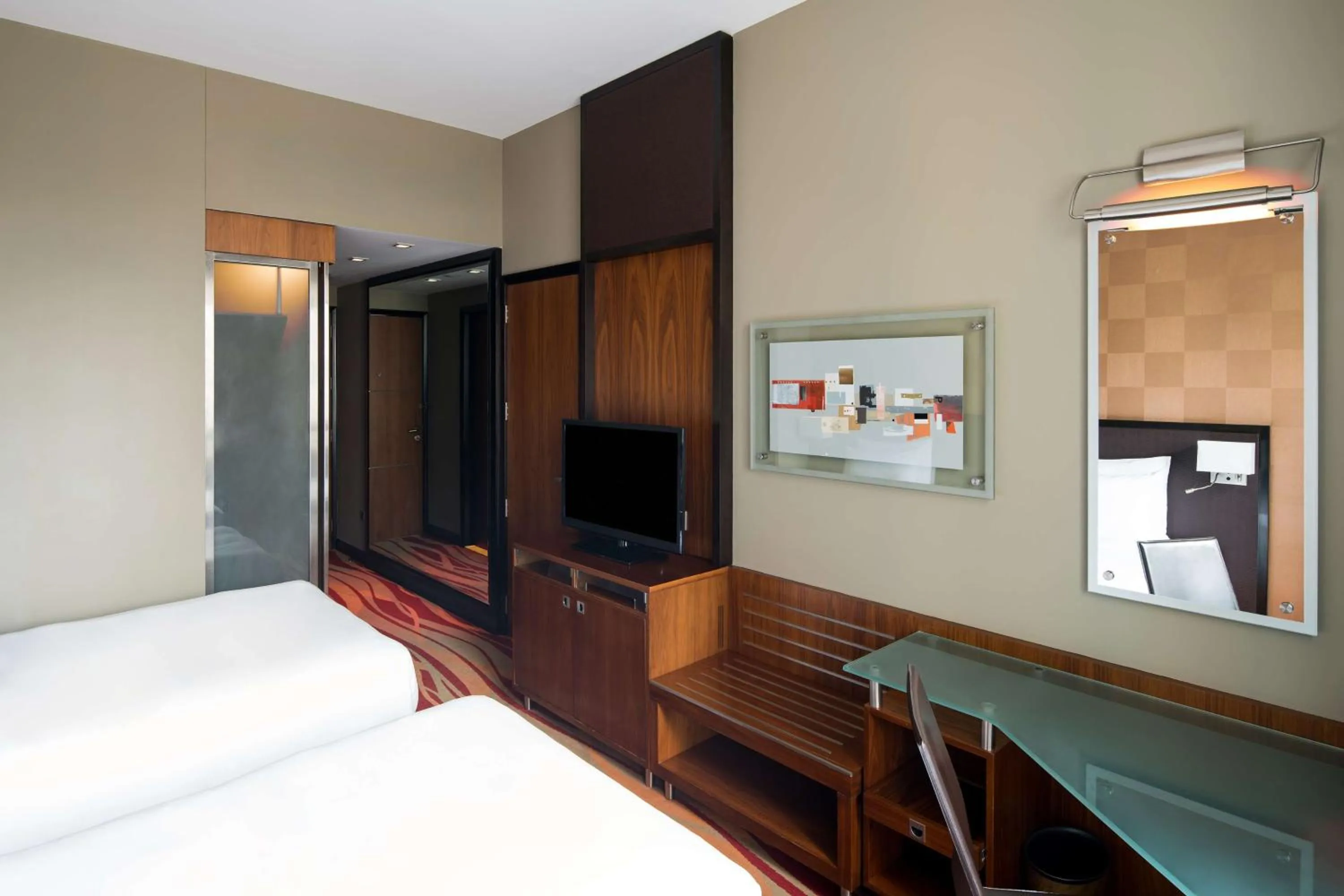 Photo of the whole room, Bed in Radisson Blu Hotel, Dubai Media City