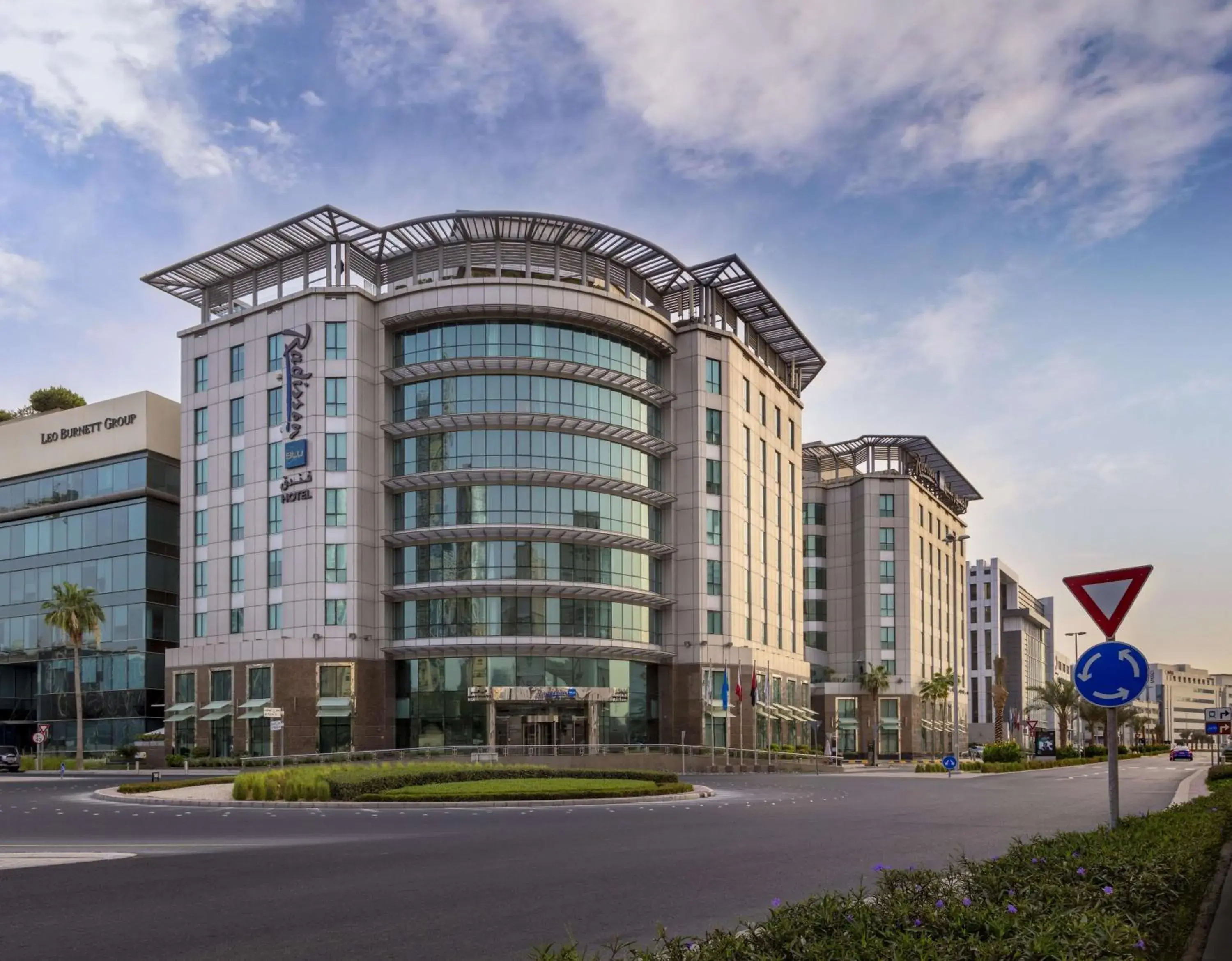 Property building in Radisson Blu Hotel, Dubai Media City Property building in Radisson Blu Hotel, Dubai Media City