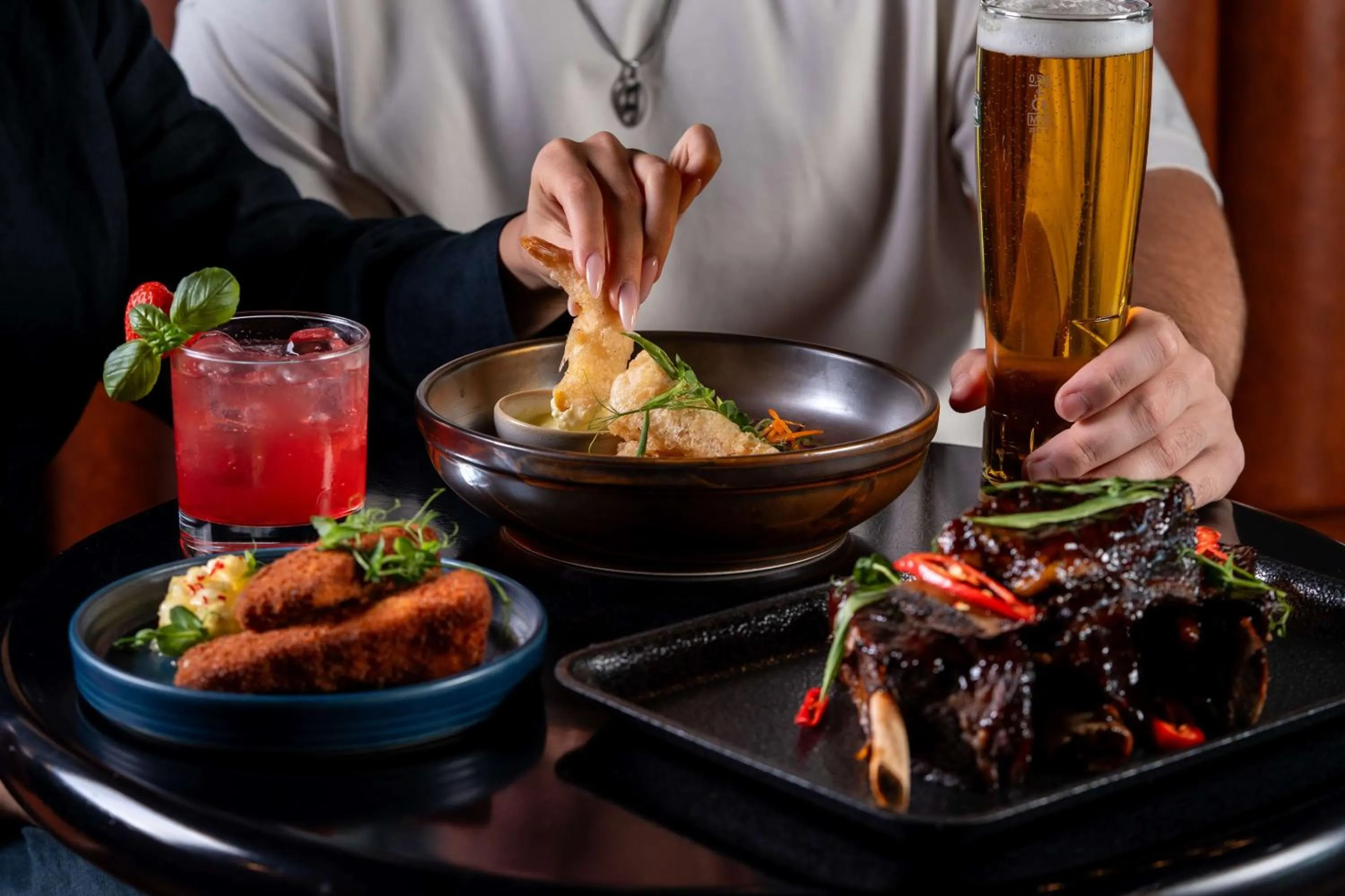 Food and drinks in Radisson Blu Hotel, Dubai Media City