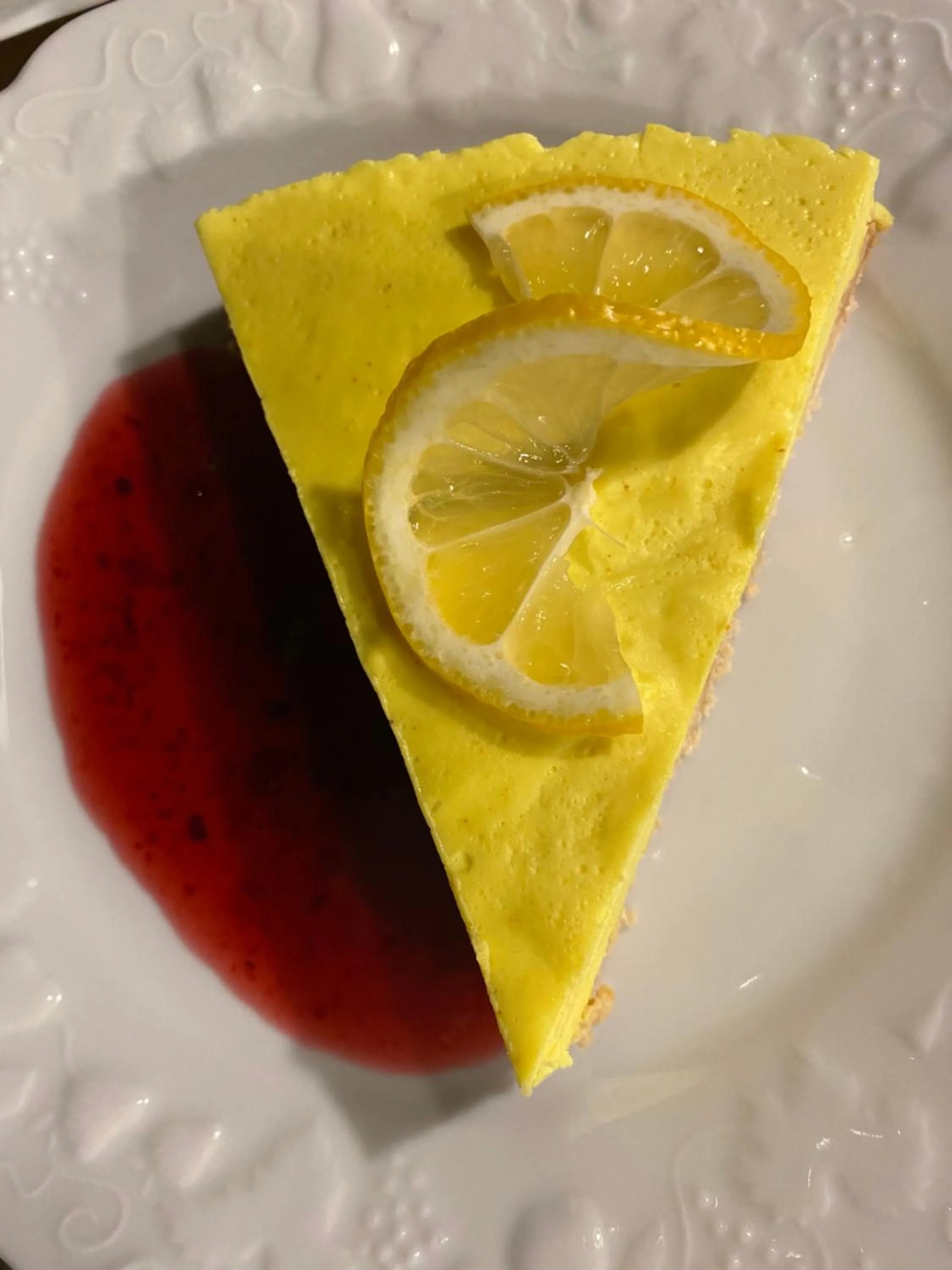 Food close-up in Le Château de Cambiaire