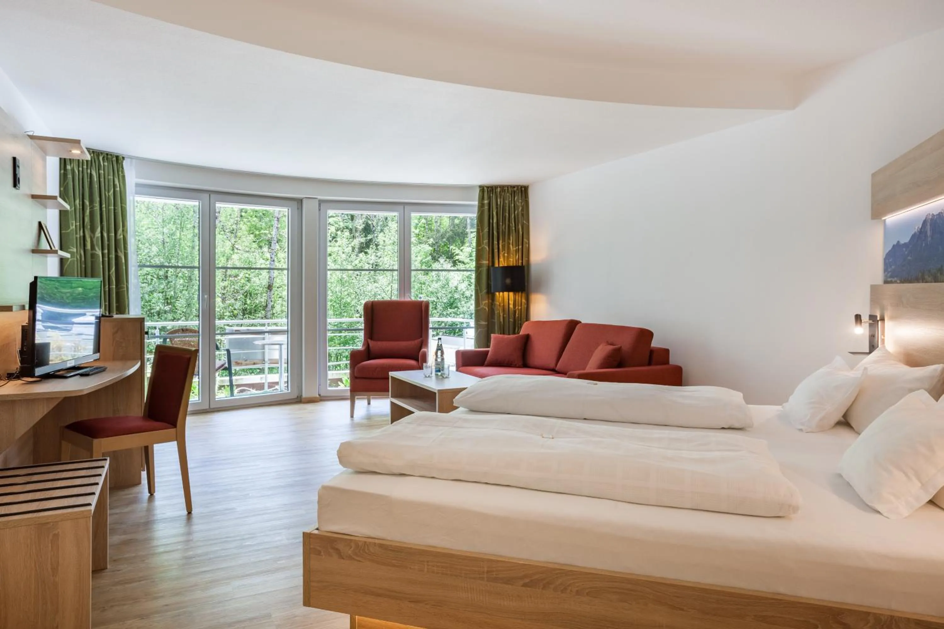 Bed in Ringhotel Nebelhornblick