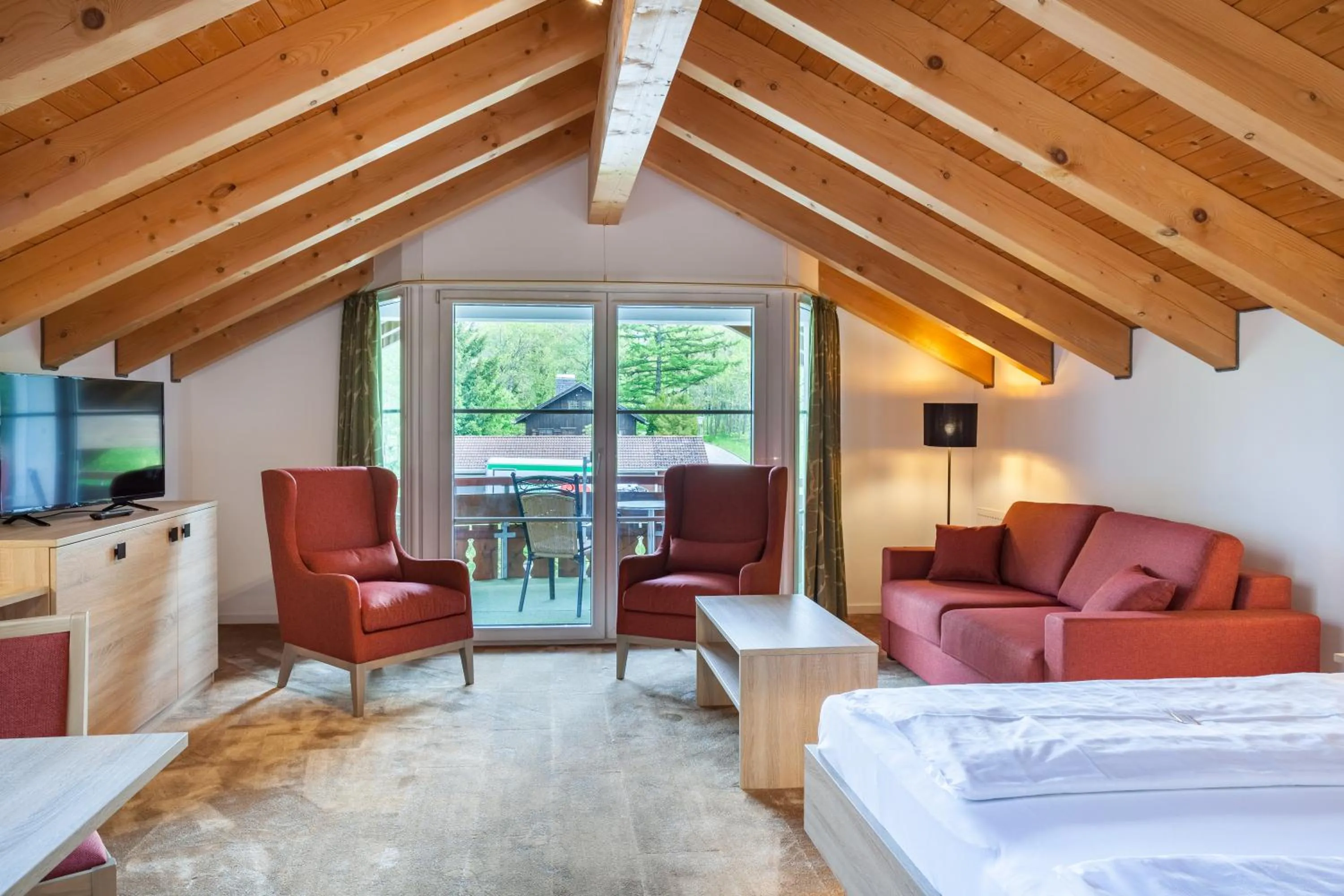 Bed in Ringhotel Nebelhornblick