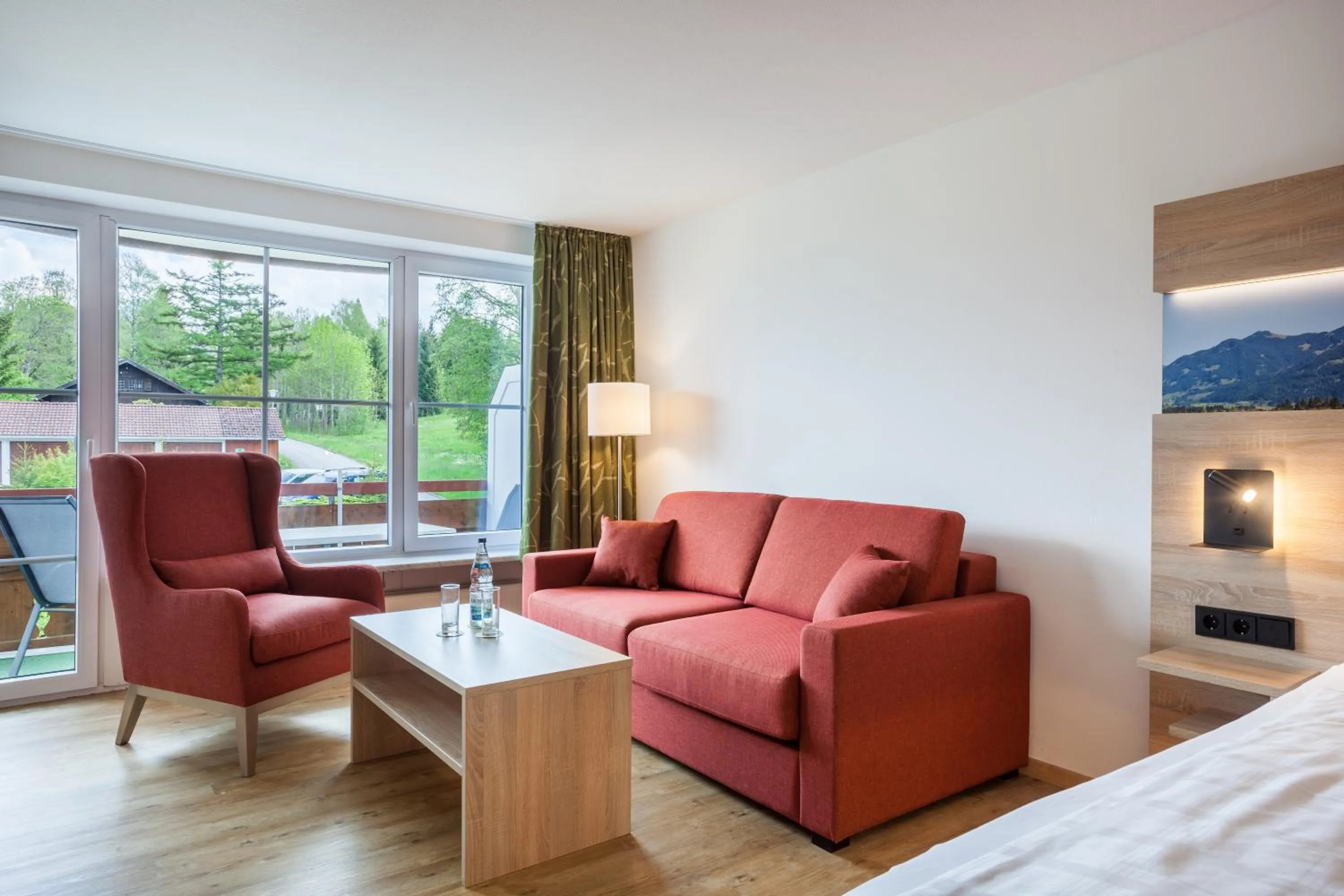 Seating area in Ringhotel Nebelhornblick