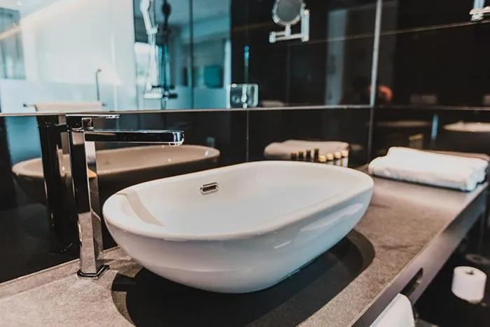 Bathroom in H Boutique Peña Parda