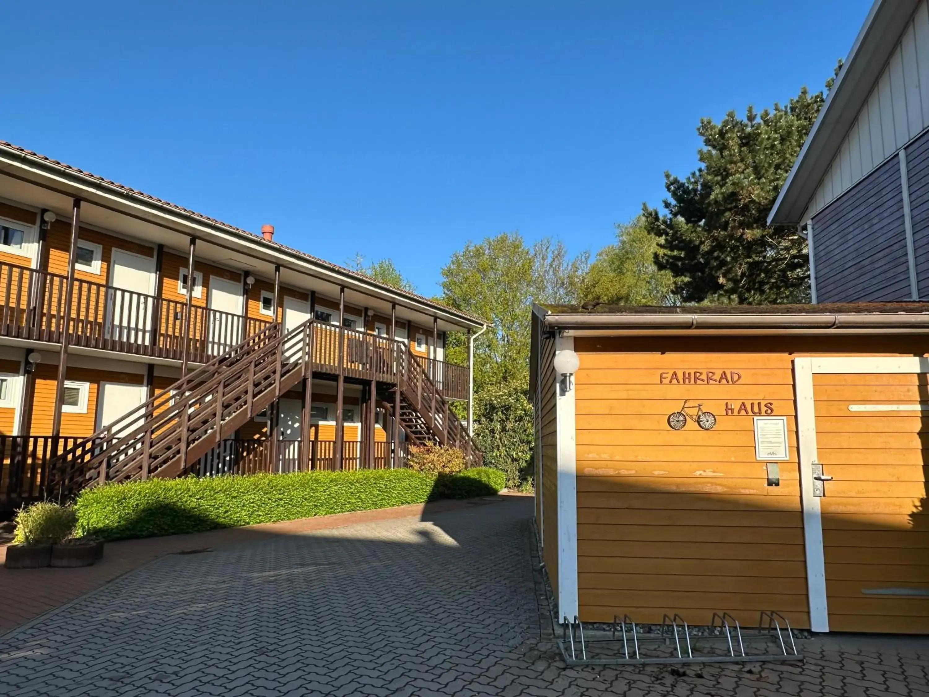 Property building in Hotel Schwedenhaus Wismar Property building in Hotel Schwedenhaus Wismar