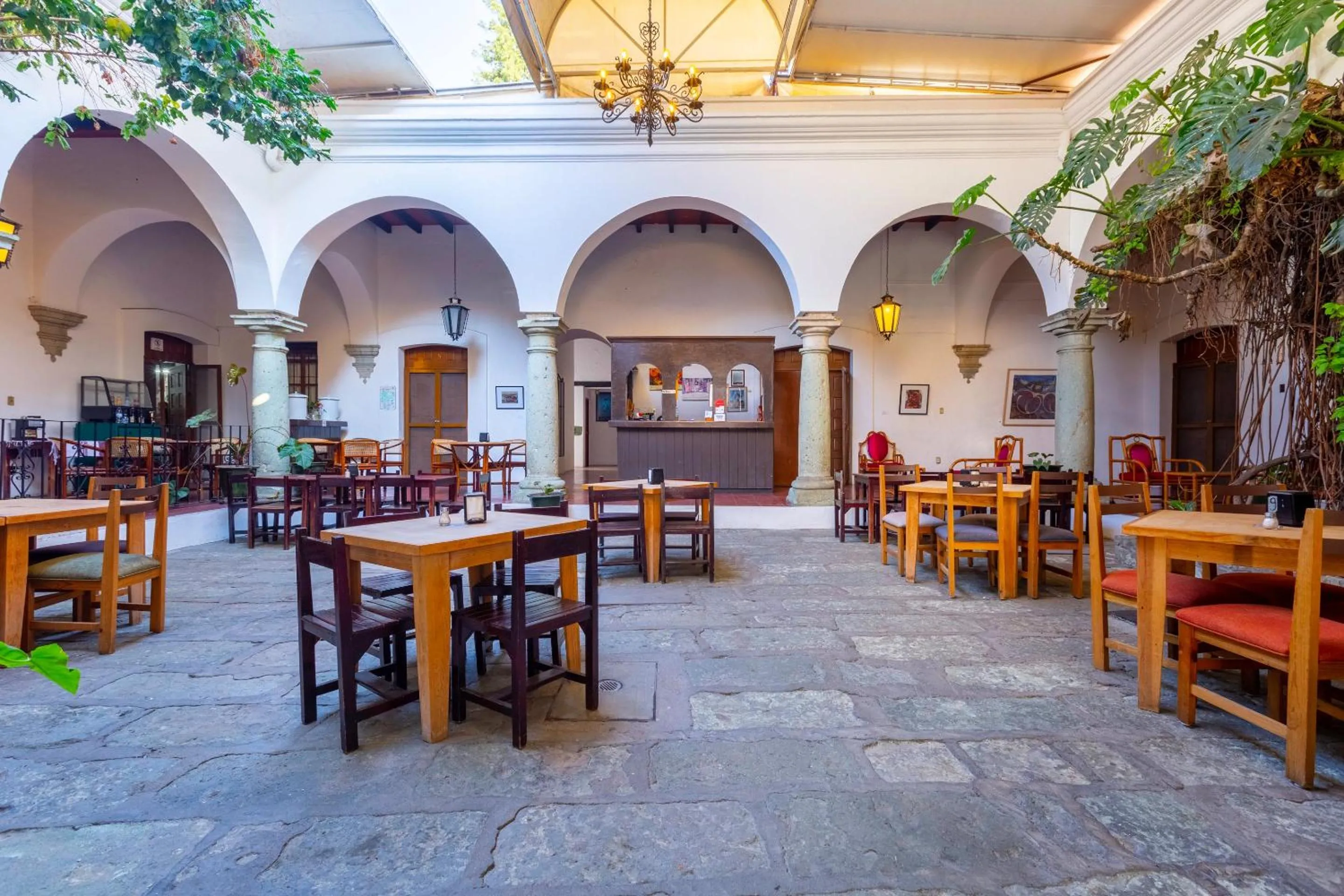 Restaurant/places to eat in Capital O Posada La Casa De La Tia, Oaxaca