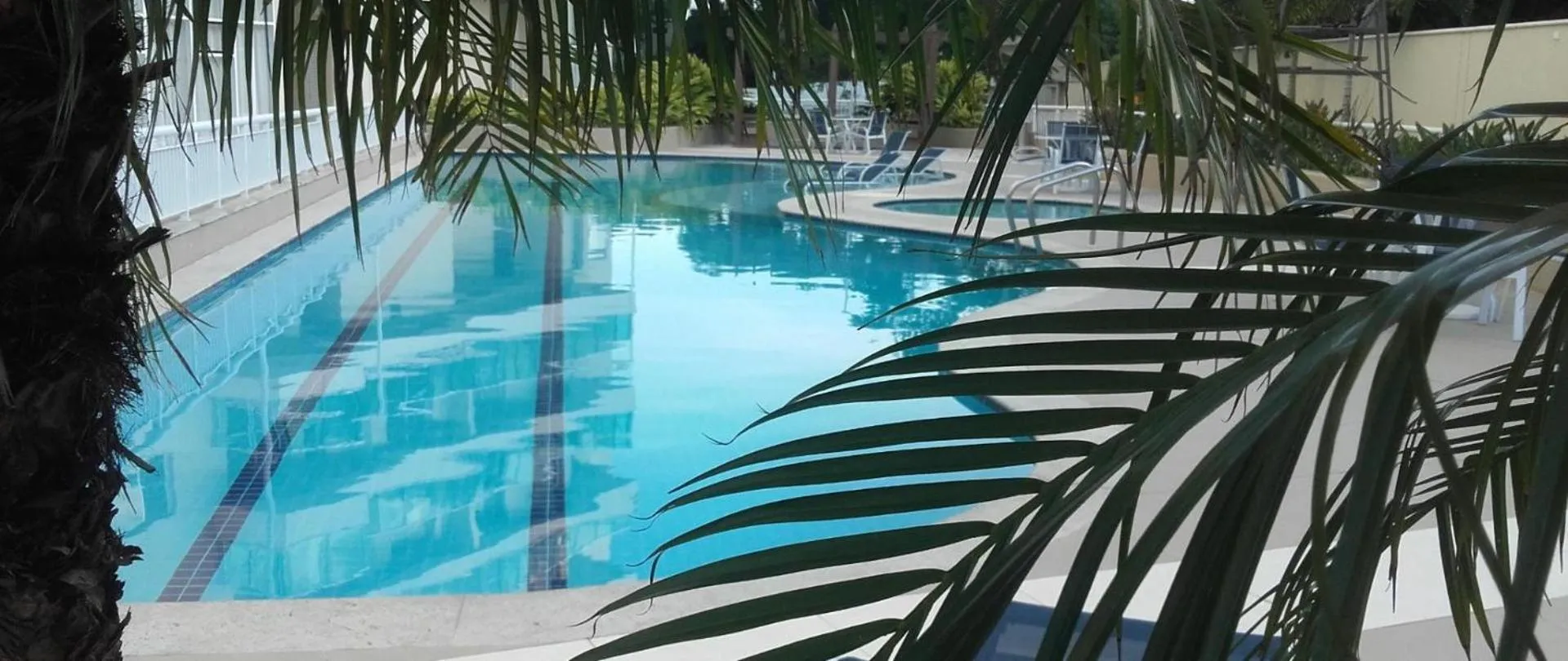 Pool view in Rio stay RioCentroParque Olímpico