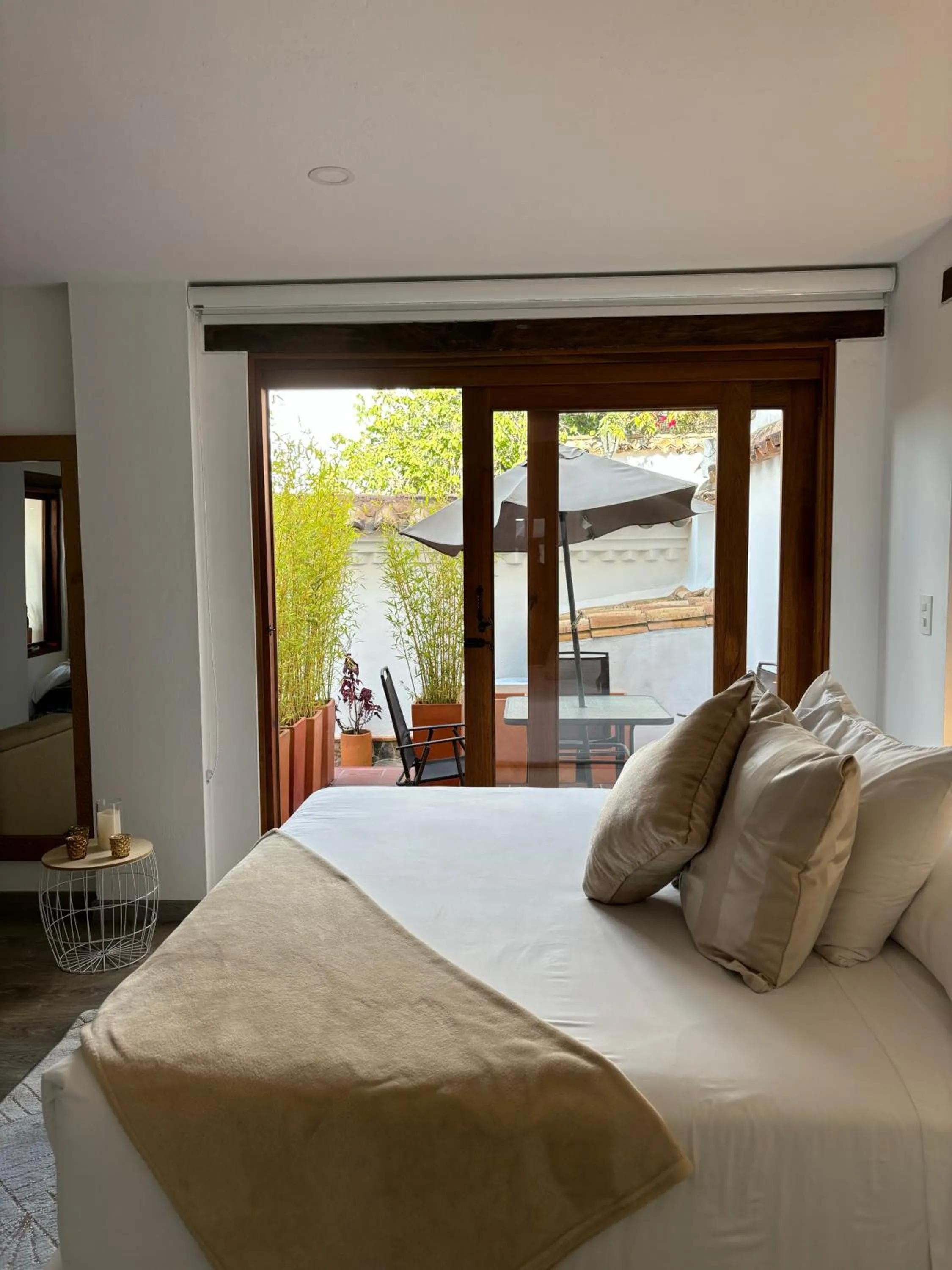 Bed in Hotel El Embrujo