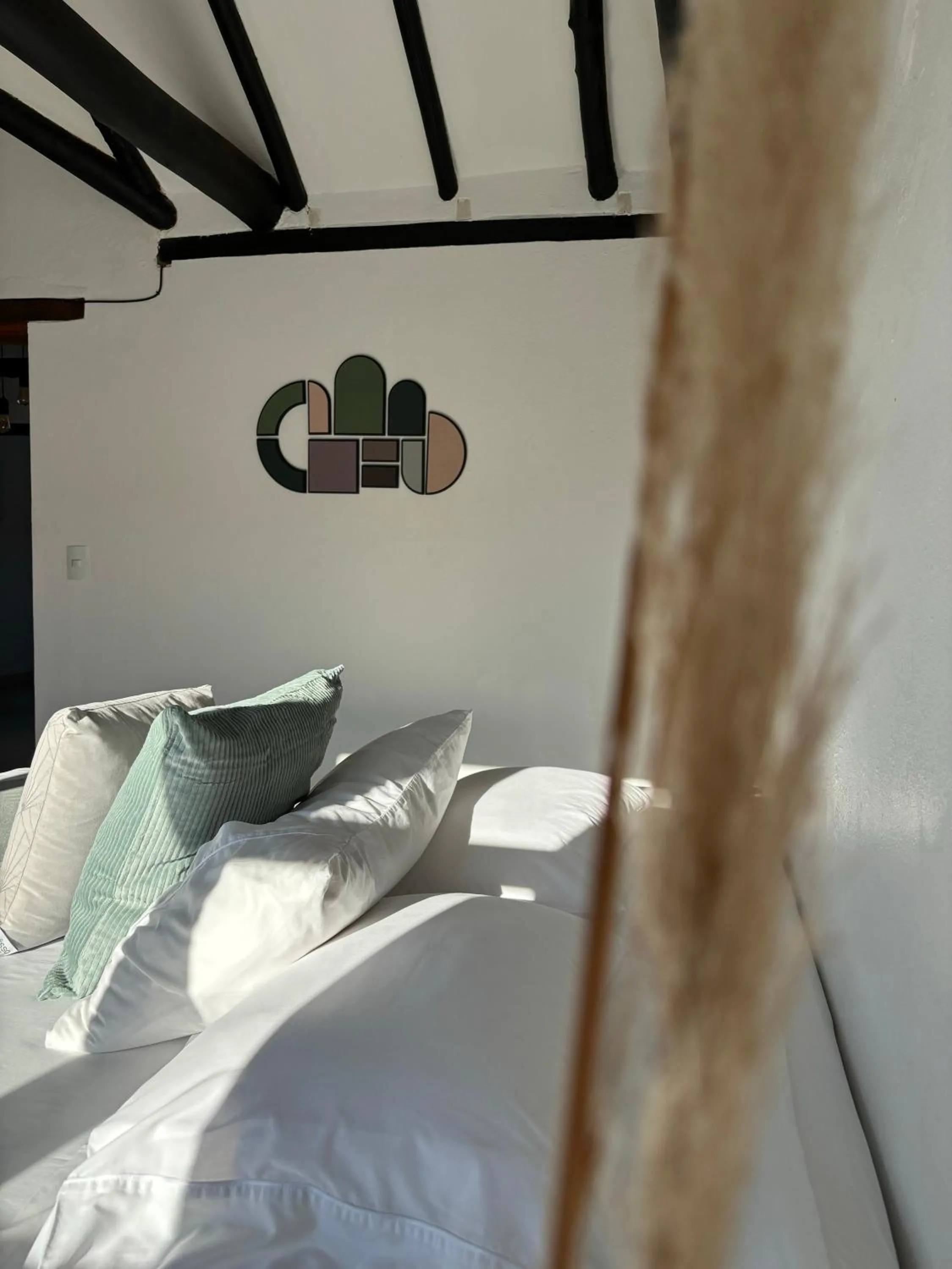 Bed in Hotel El Embrujo