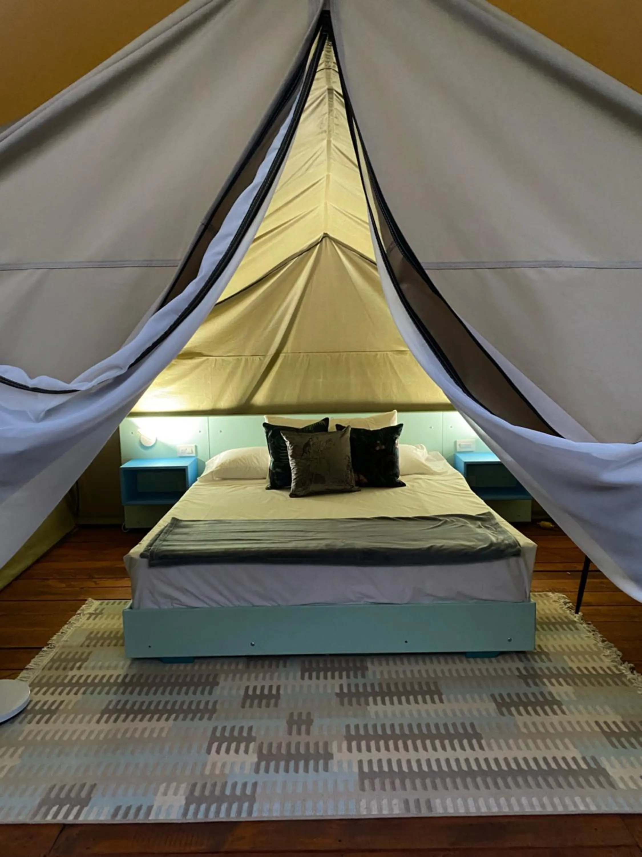 Bed in Hotel El Embrujo