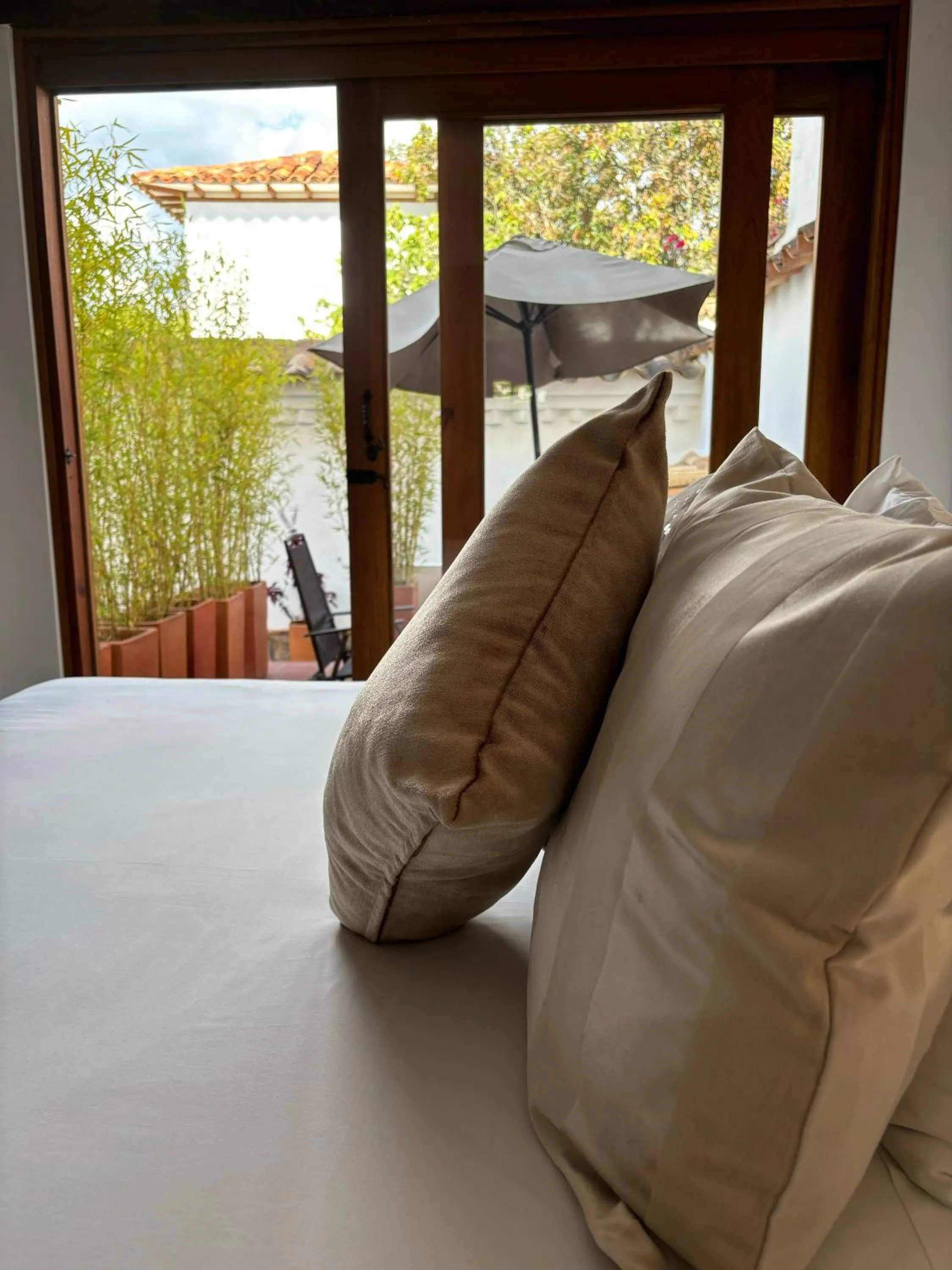 Bed in Hotel El Embrujo