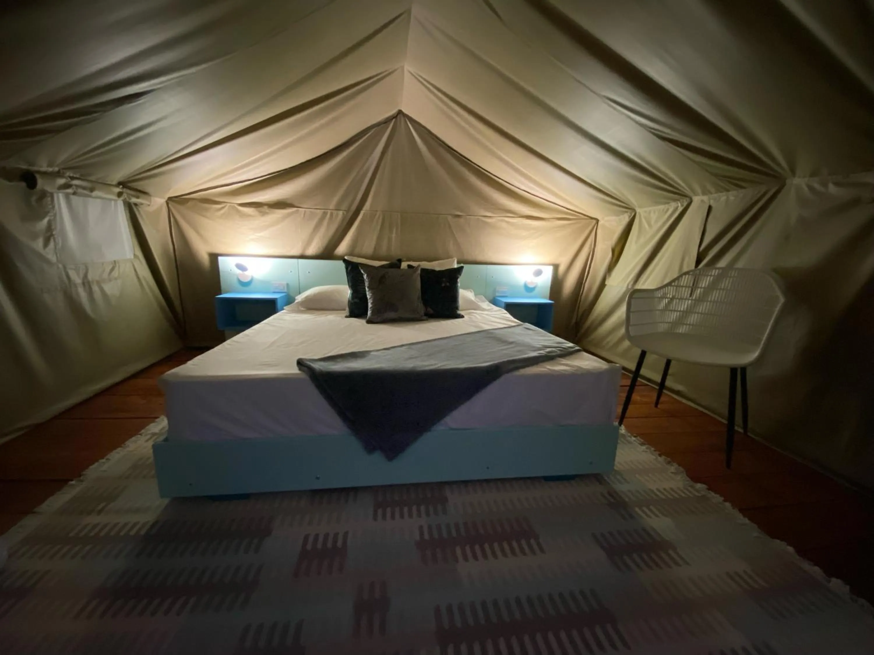 Bed in Hotel El Embrujo