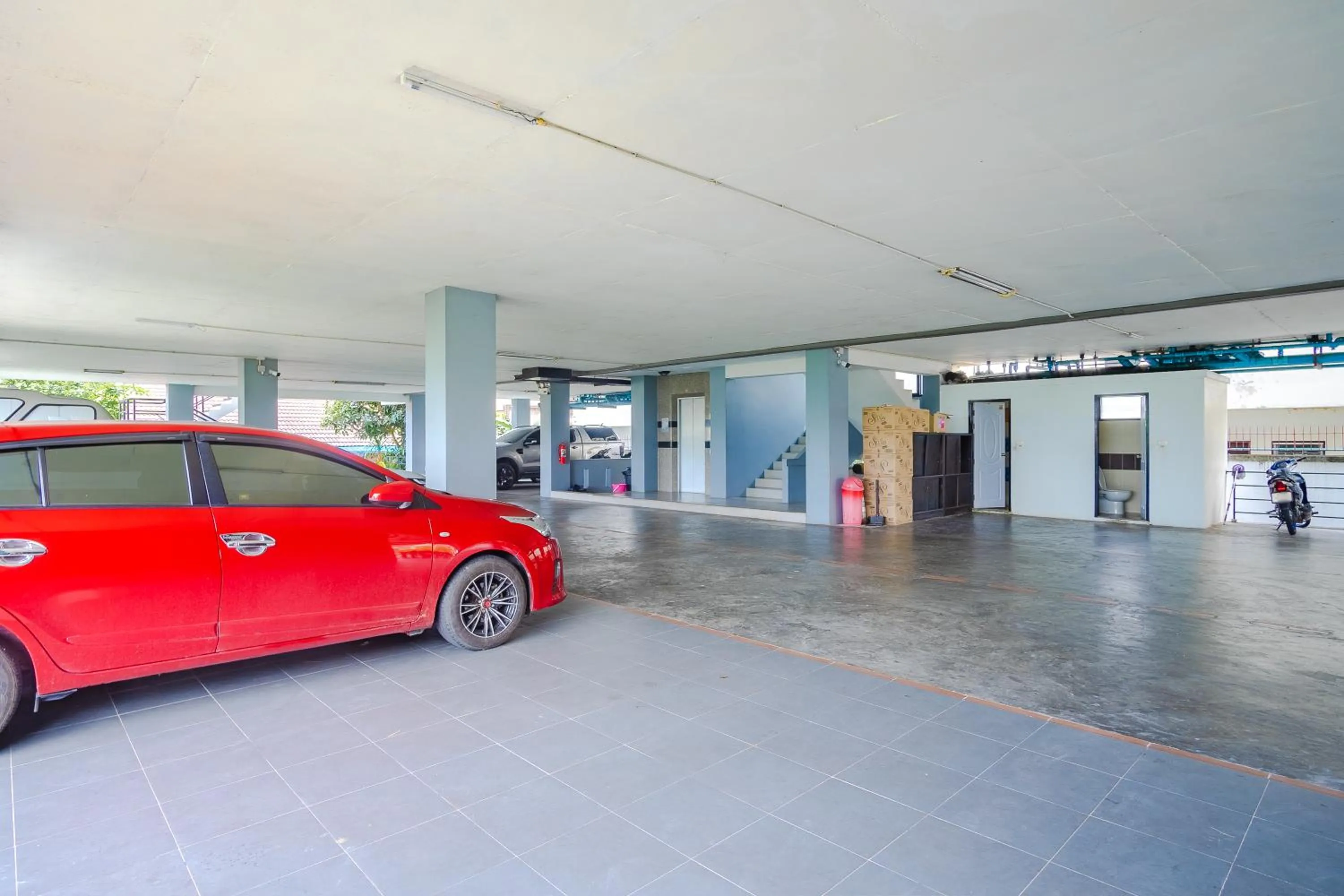 Parking in AJ Residence