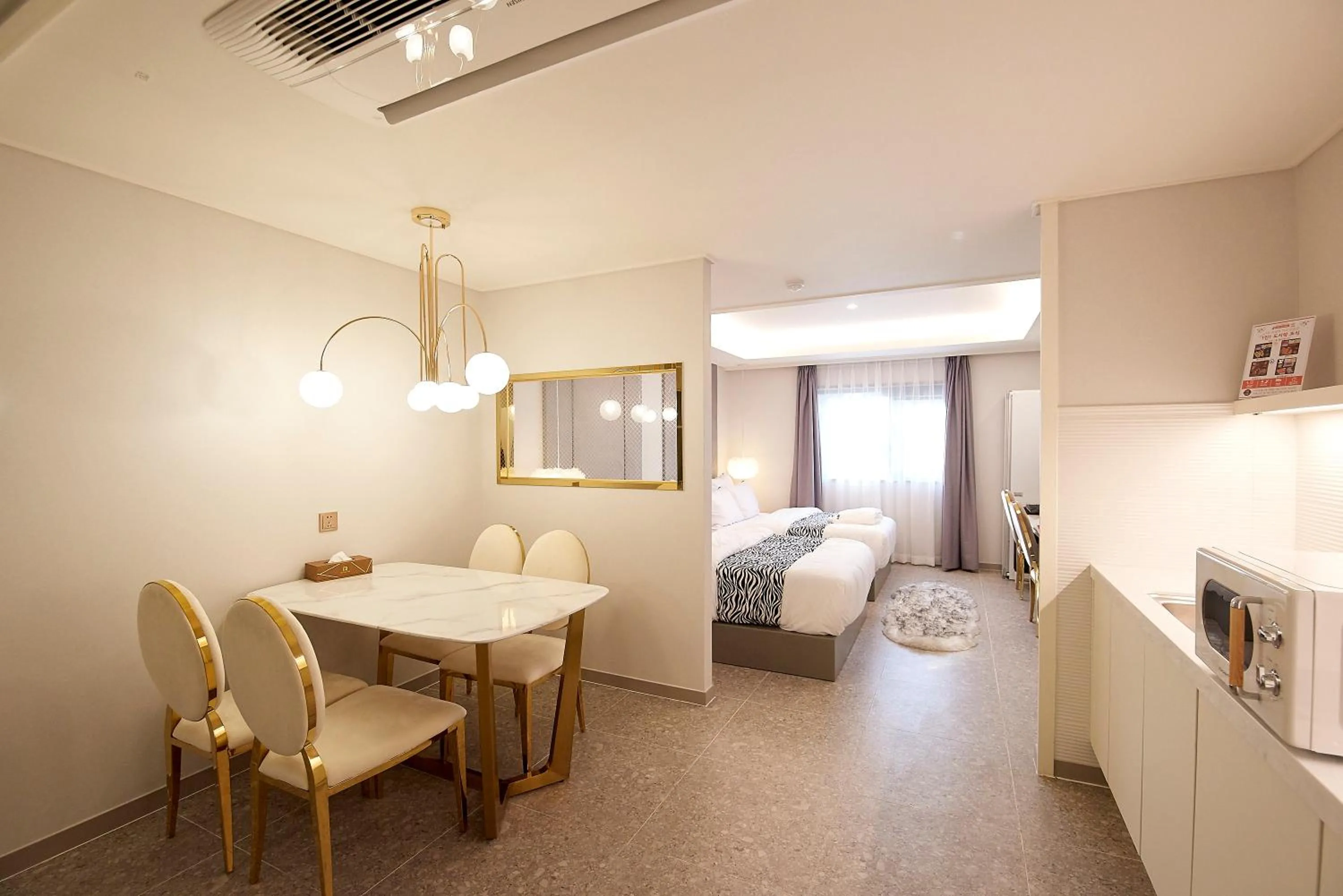 Bed in Denbasta Hotel