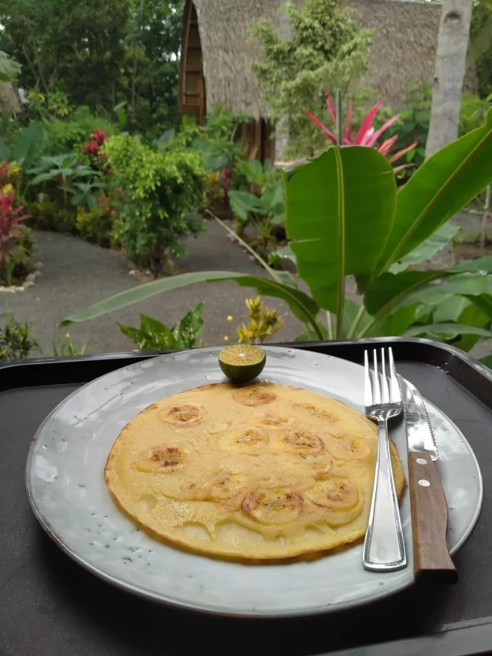 Breakfast in Coconut Tree Cottages