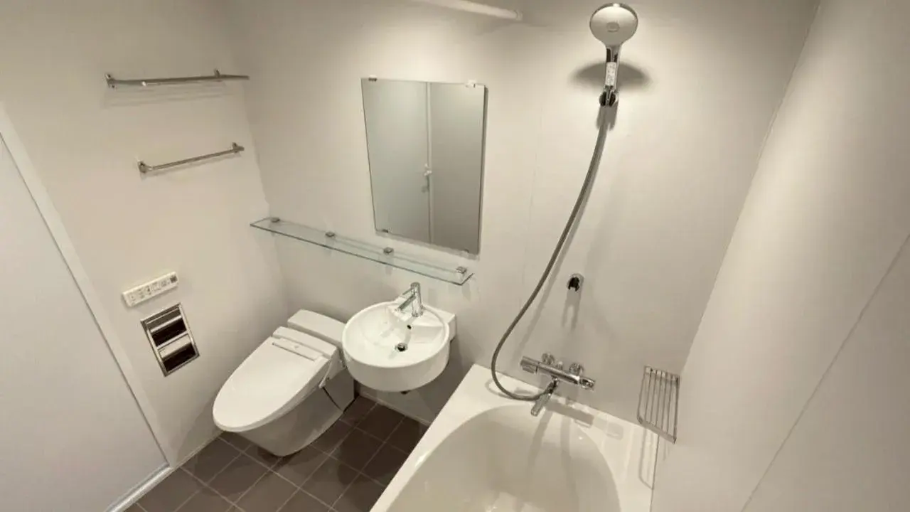 Bathroom in Hotel Shionnoumi Bathroom in Hotel Shionnoumi