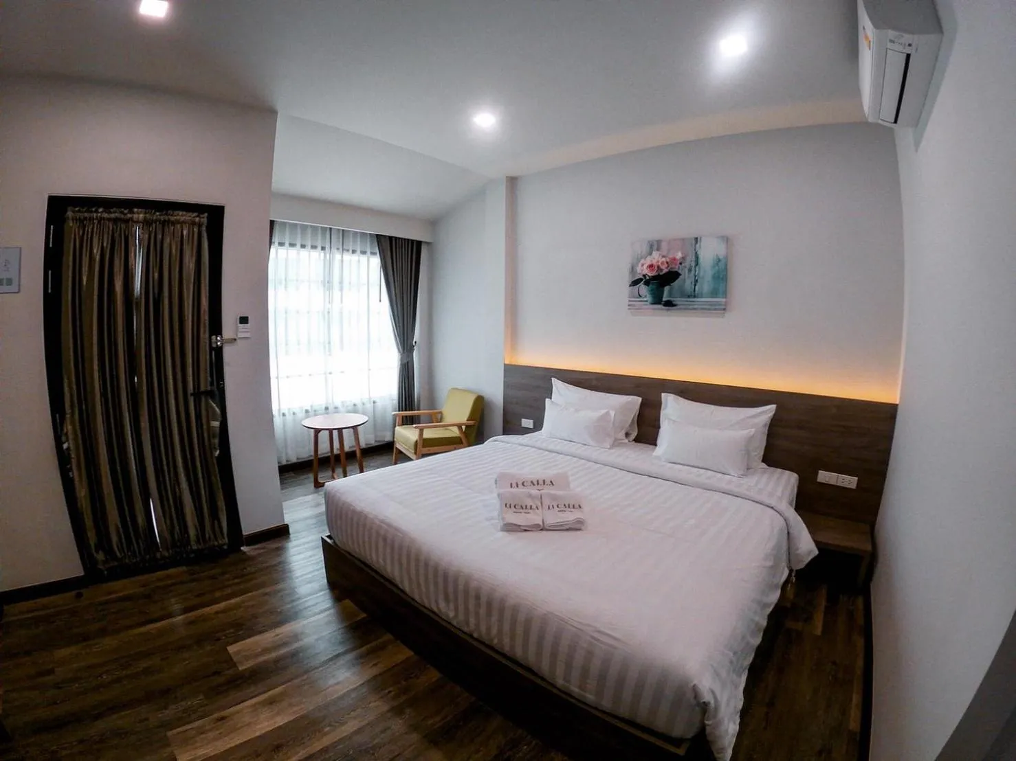 Bed in Li CALLA Resort Trat
