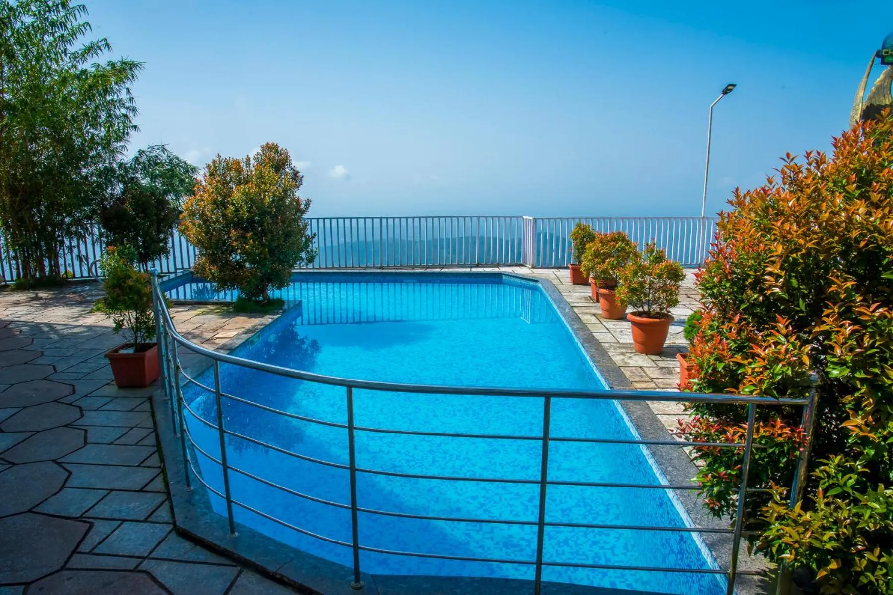 Pool view in CHILLAX Resorts Palakkayam THATTU