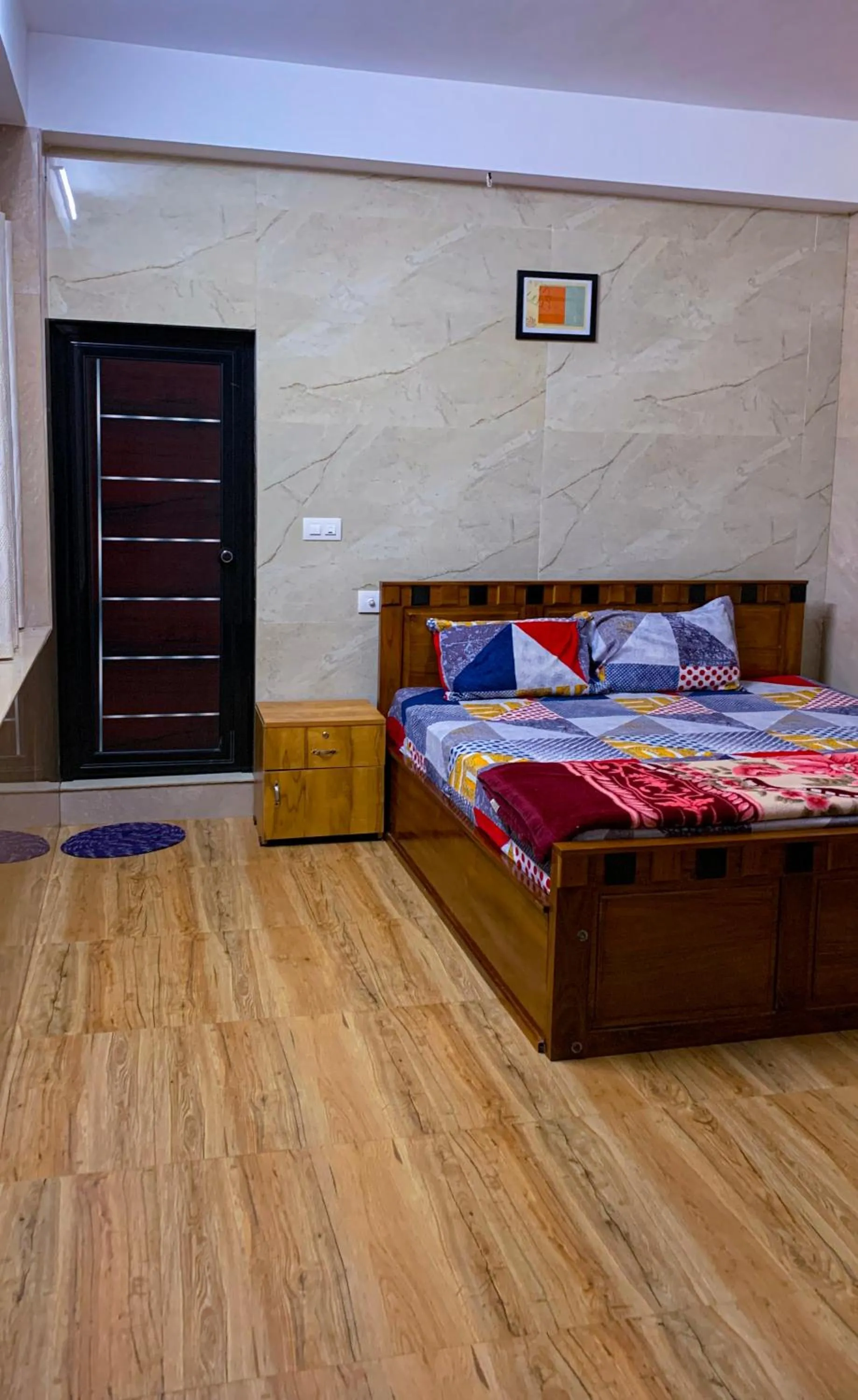 Bed in CHILLAX Resorts Palakkayam THATTU