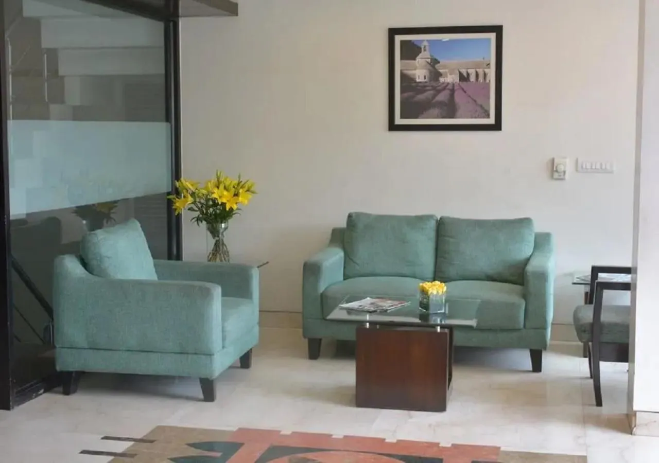 Lobby or reception in Hotel Rockland Panchsheel Enclave