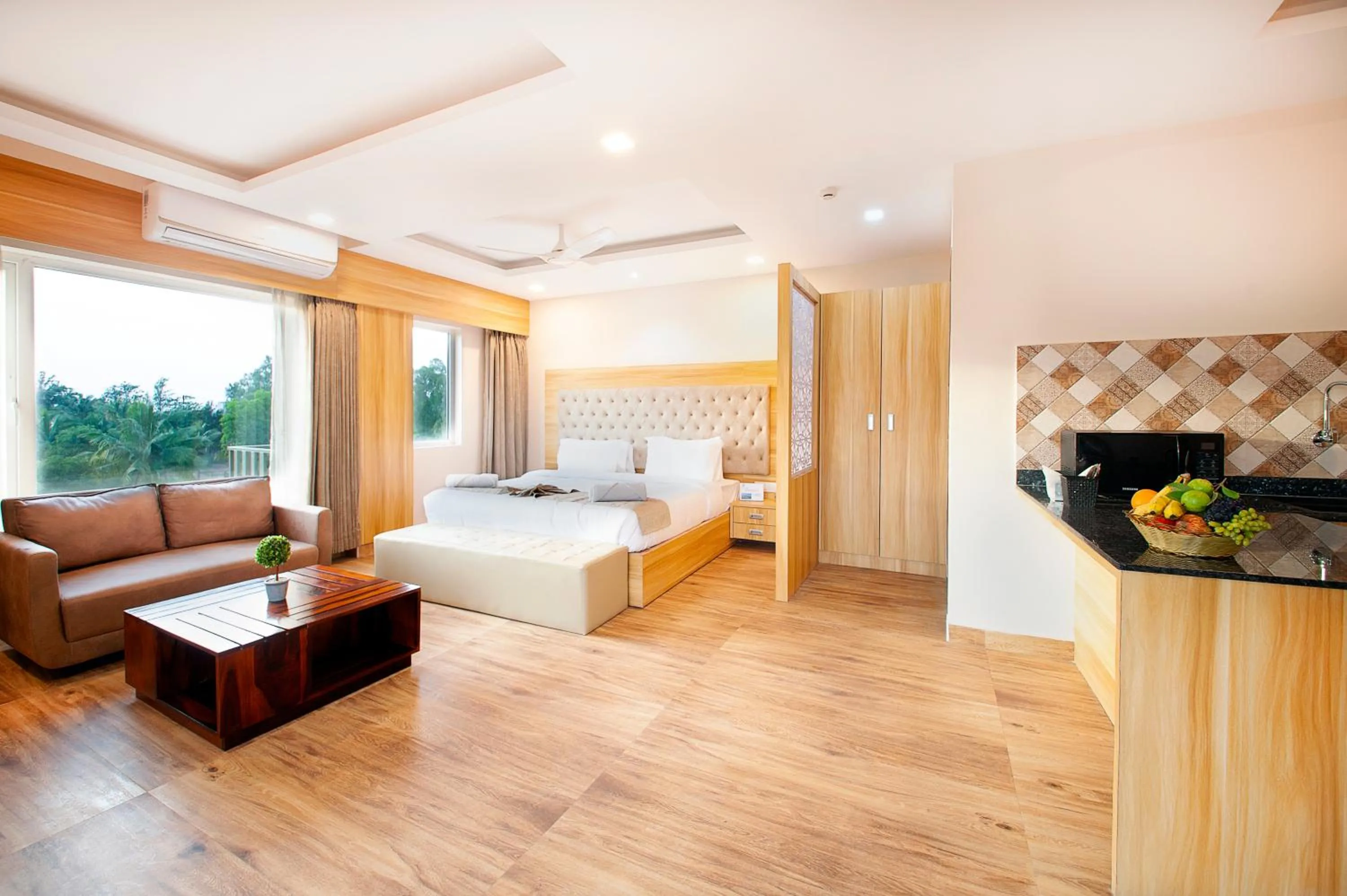 Bed in ABM Boutique Hotel