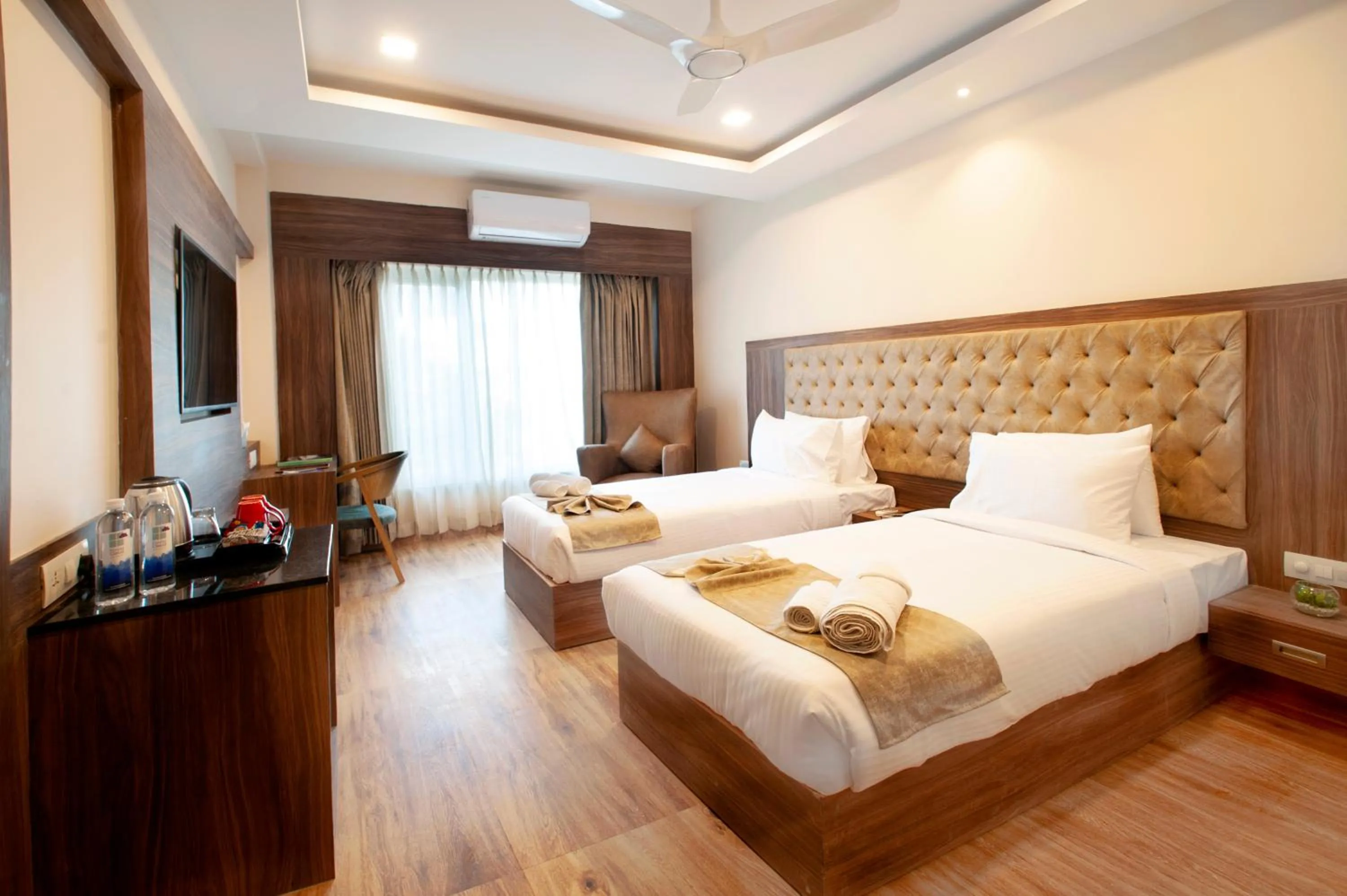 Photo of the whole room, Bed in ABM Boutique Hotel